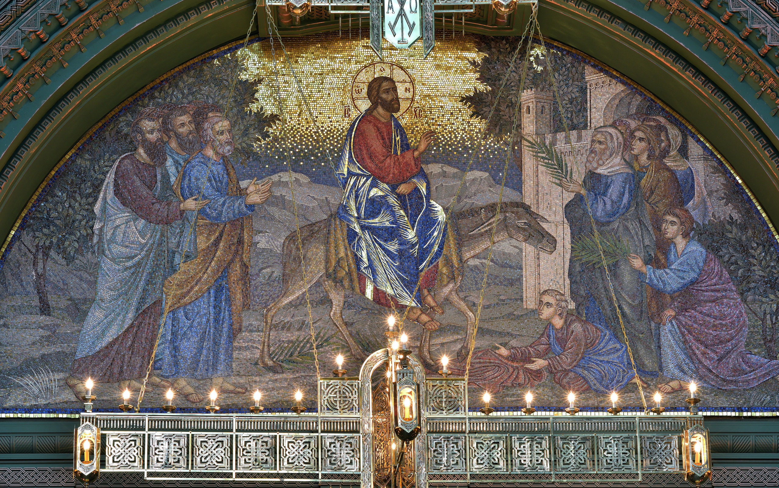 ГХВС. Воплощение мозаик по эскизам Шабалиной Д. В. Художник монументалист, иконописец Красовский Илья