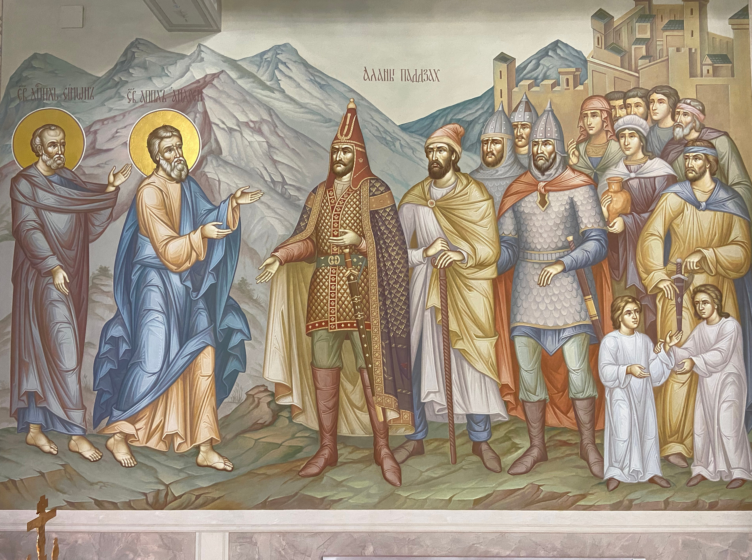 Историческая Архиерейская резиденция. г. Владикавказ. Художник монументалист, иконописец Красовский Илья