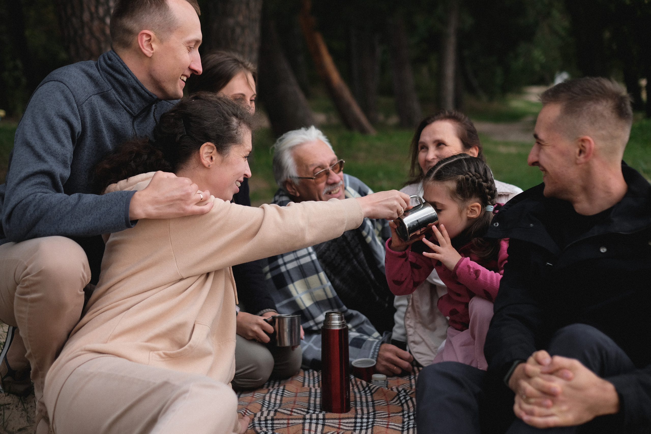 Встреча большой Семьи. Фотограф в Санкт-Петербурге и Карелии