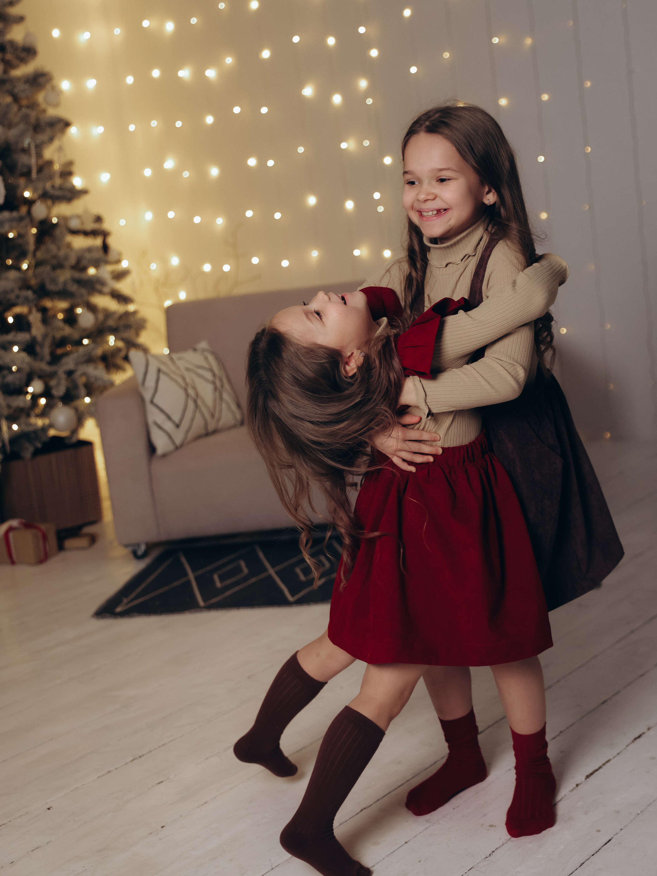 Сестренки. Мультифотограф Динара Ахмедзянова