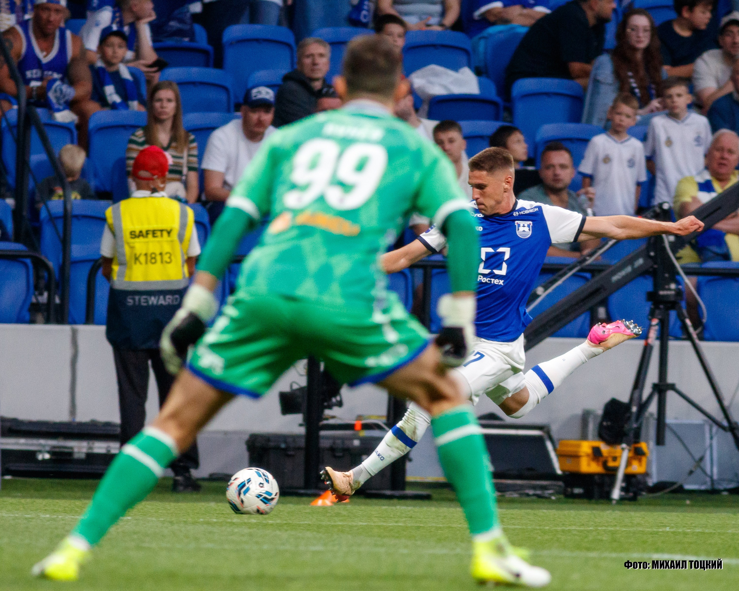 Фоторепортаж. РПЛ 1 тур. Динамо — Балтика. Михаил Тоцкий портретный и репортажный фотограф в Москве