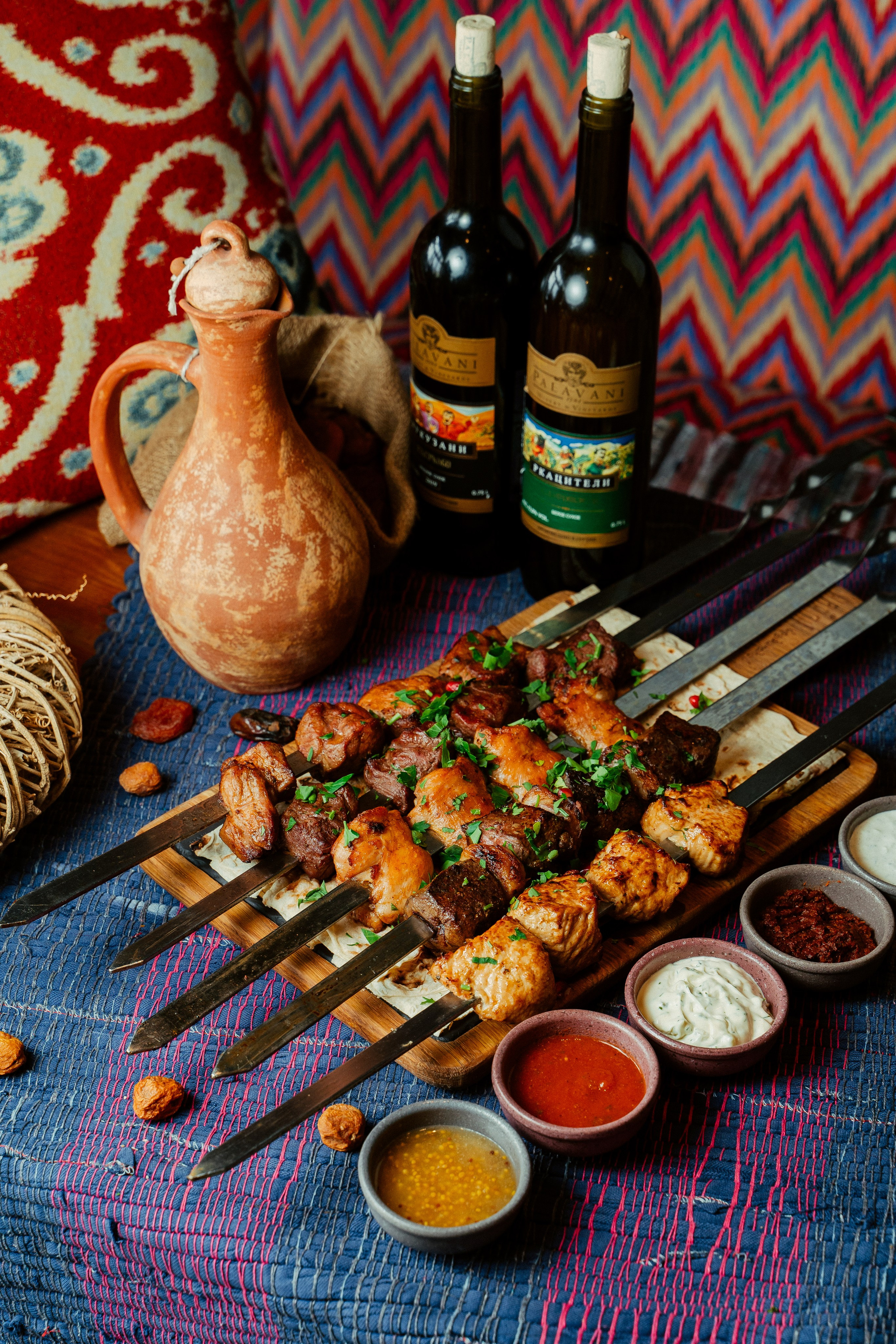 Меню для ресторана Квели. Фотограф Никита Анкудинов. Москва — Чебоксары — Казань