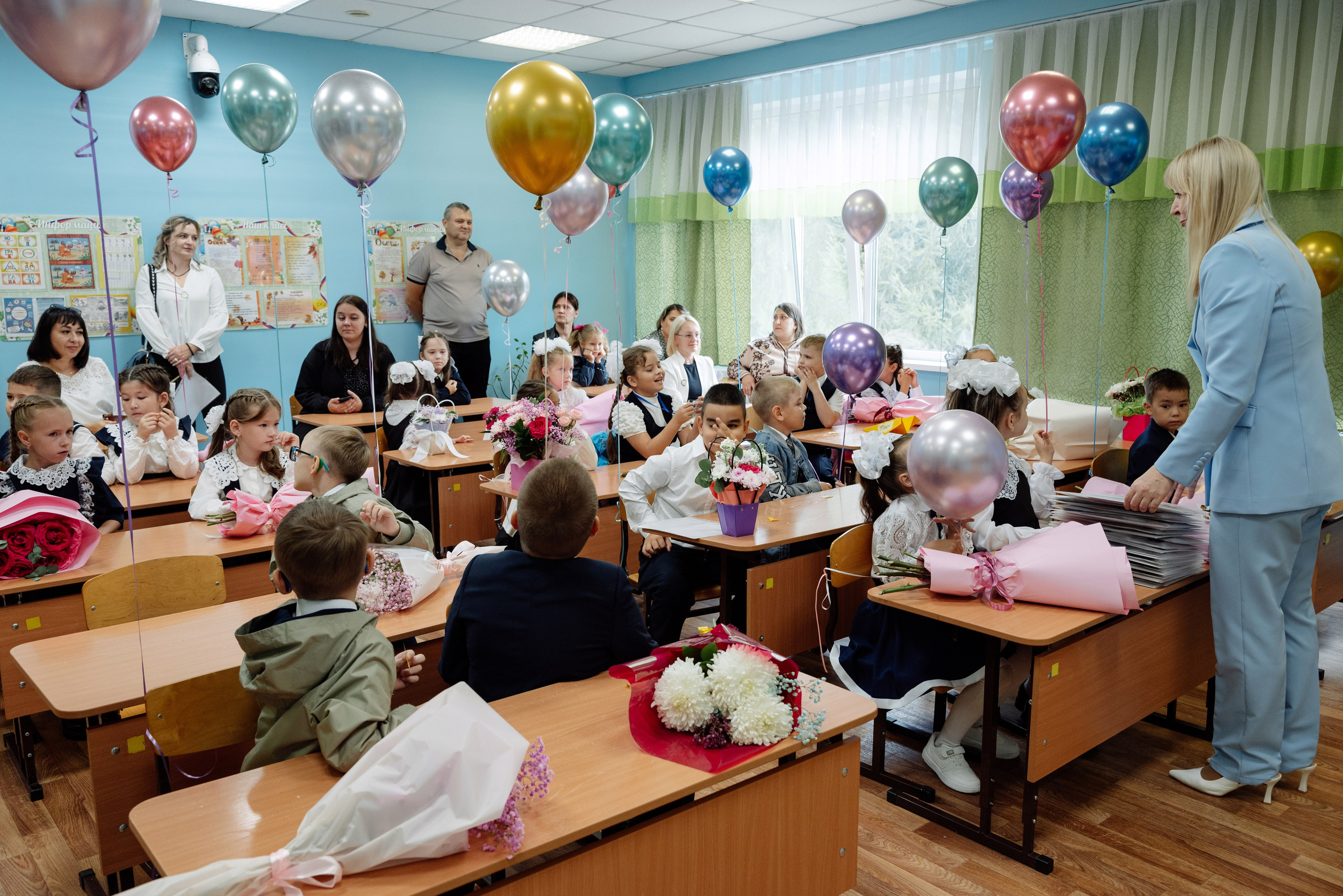 Первый раз в 1 класс!). Фотограф Анастасия Фомина