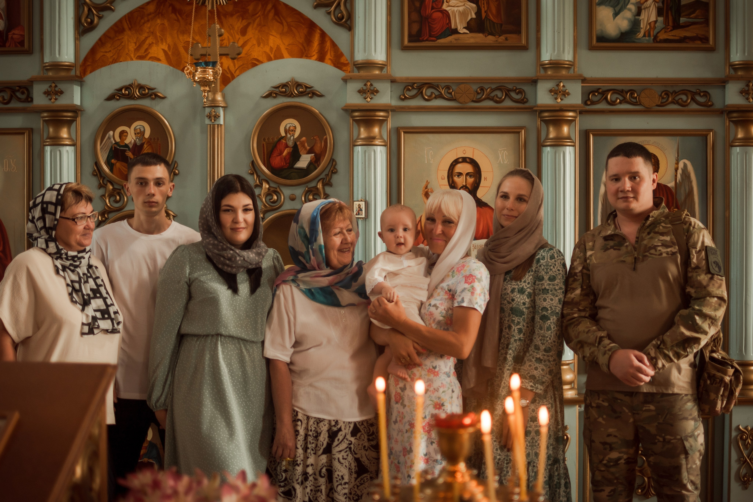 Крещение. Фотограф Анастасия Фомина