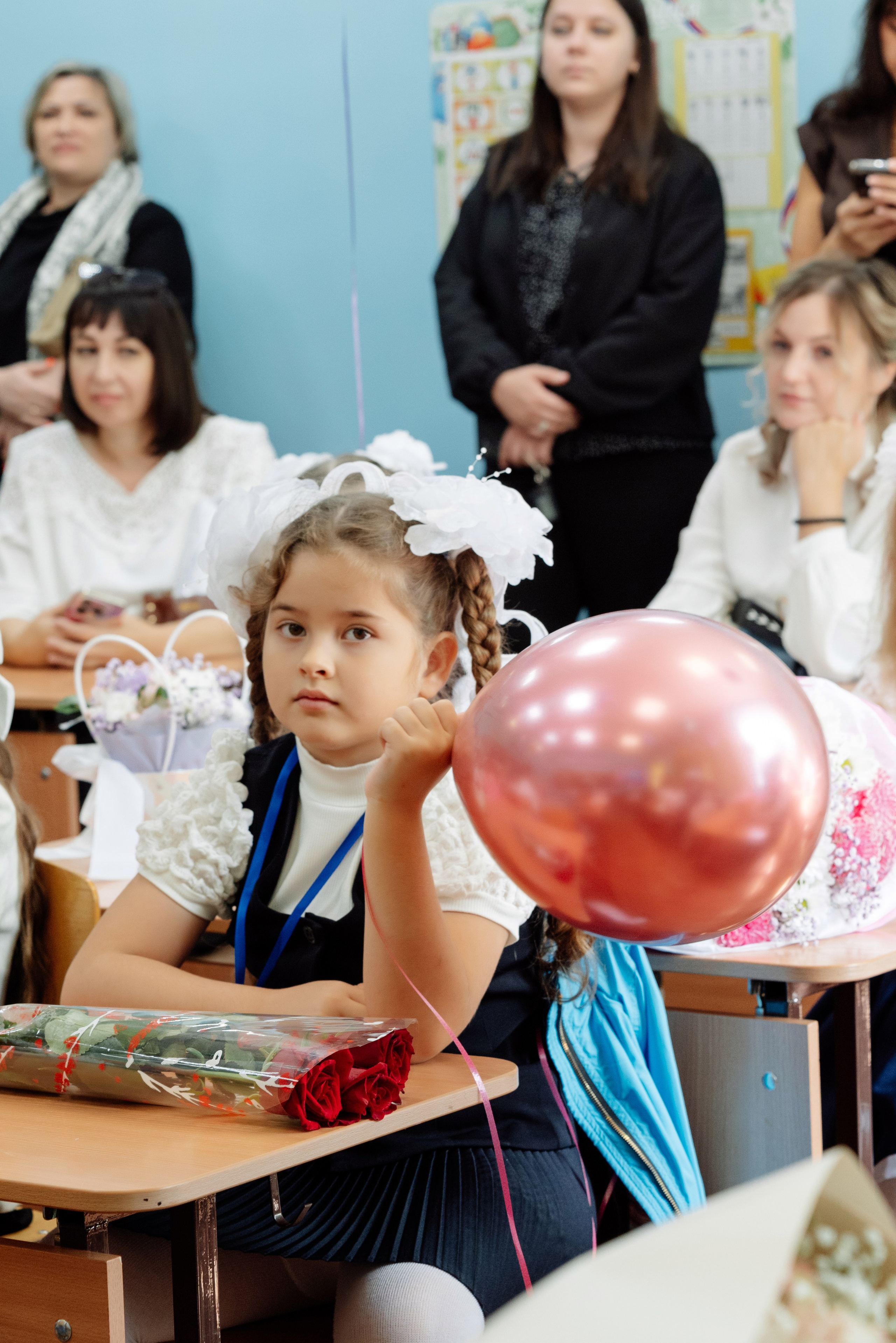 Первый раз в 1 класс!). Фотограф Анастасия Фомина