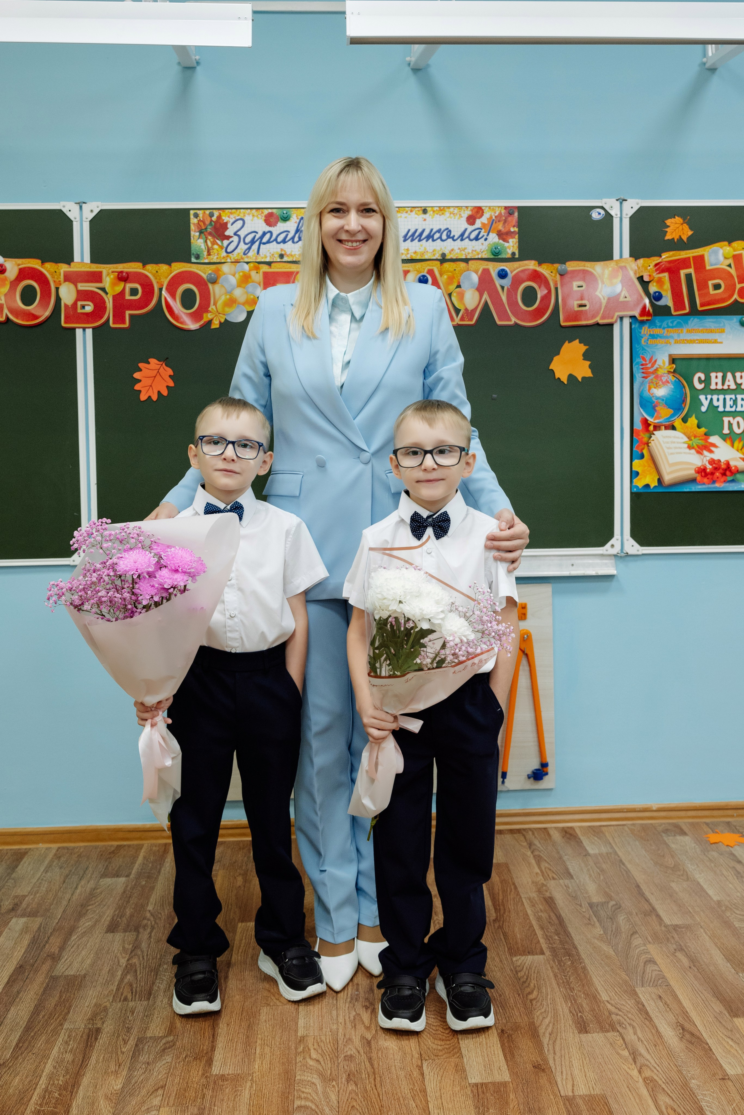 Первый раз в 1 класс!). Фотограф Анастасия Фомина