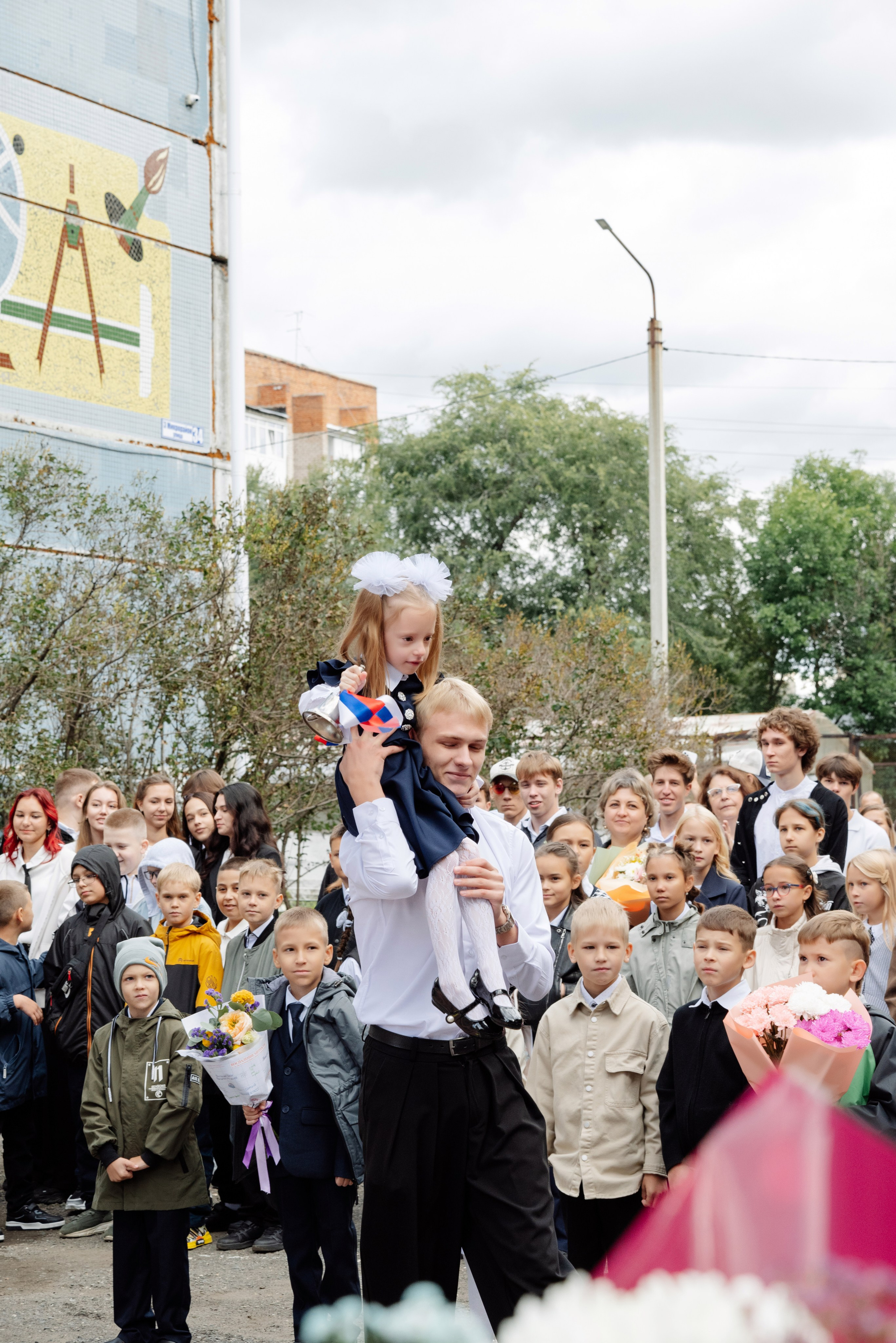 Первый раз в 1 класс!). Фотограф Анастасия Фомина