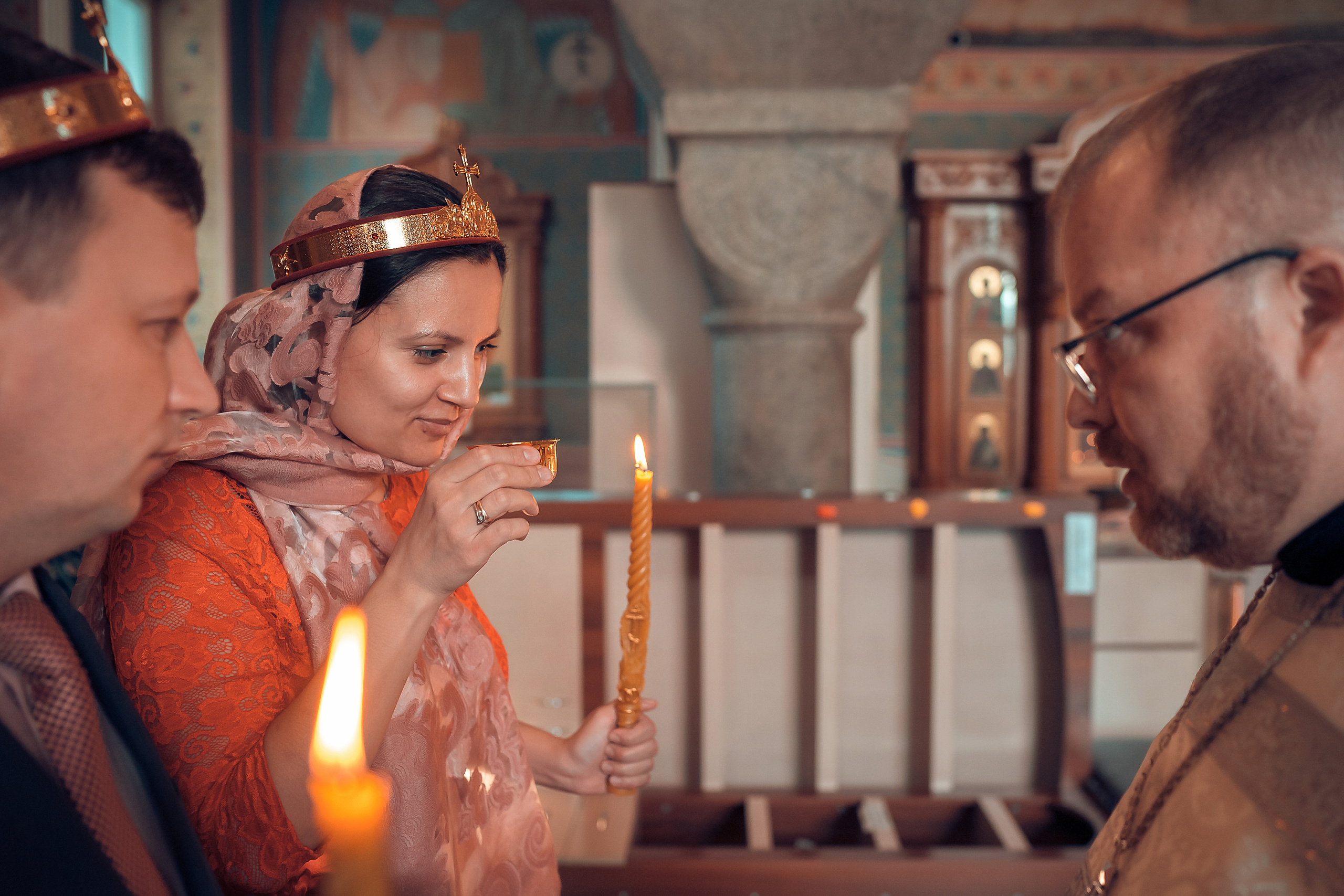 Венчание Ирины и Михаила. Фотограф на Крещение и Венчание в Красноярске Рамазанова Юлия