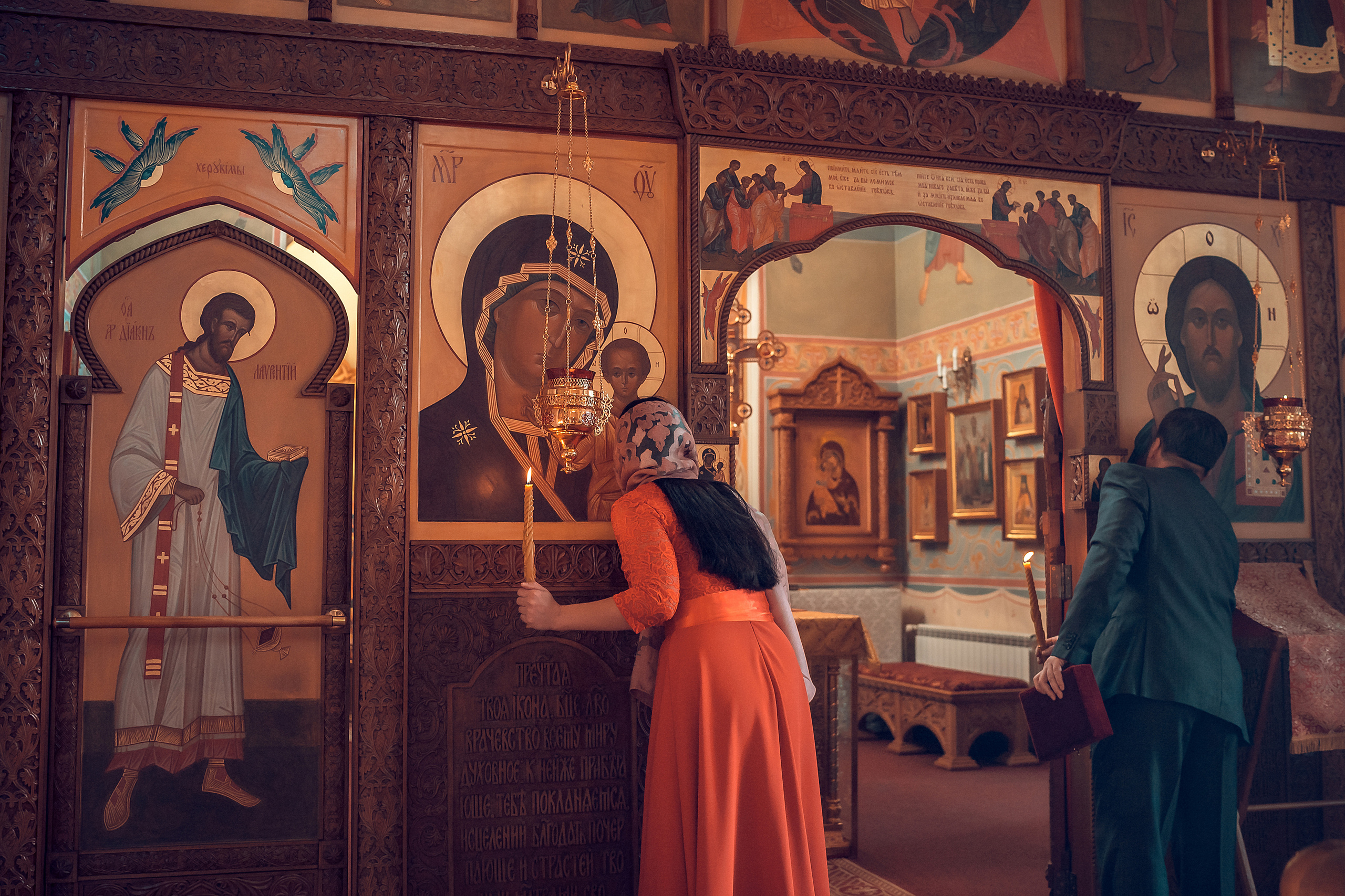 Венчание Ирины и Михаила. Фотограф на Крещение и Венчание в Красноярске Рамазанова Юлия