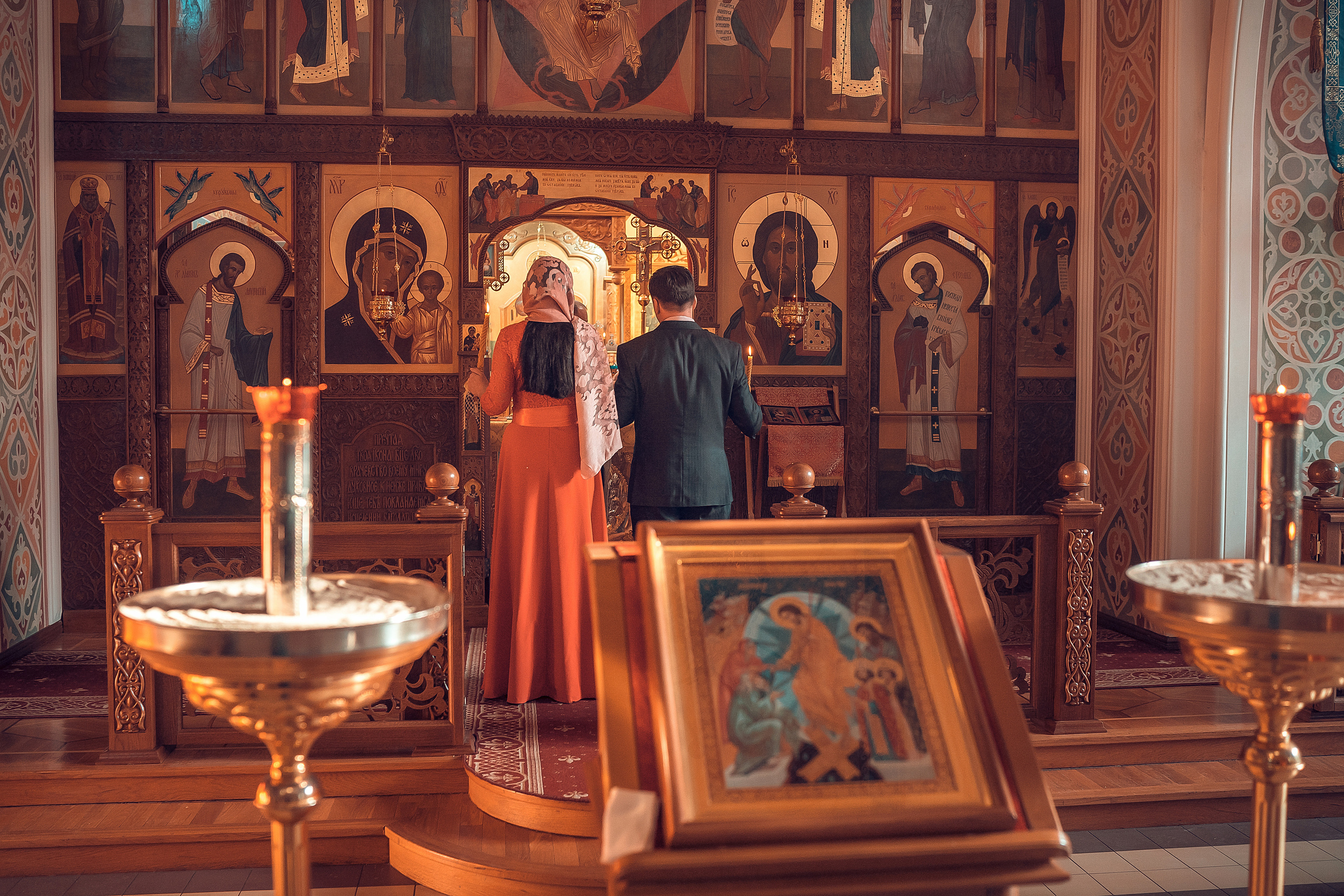 Венчание Ирины и Михаила. Фотограф на Крещение и Венчание в Красноярске Рамазанова Юлия