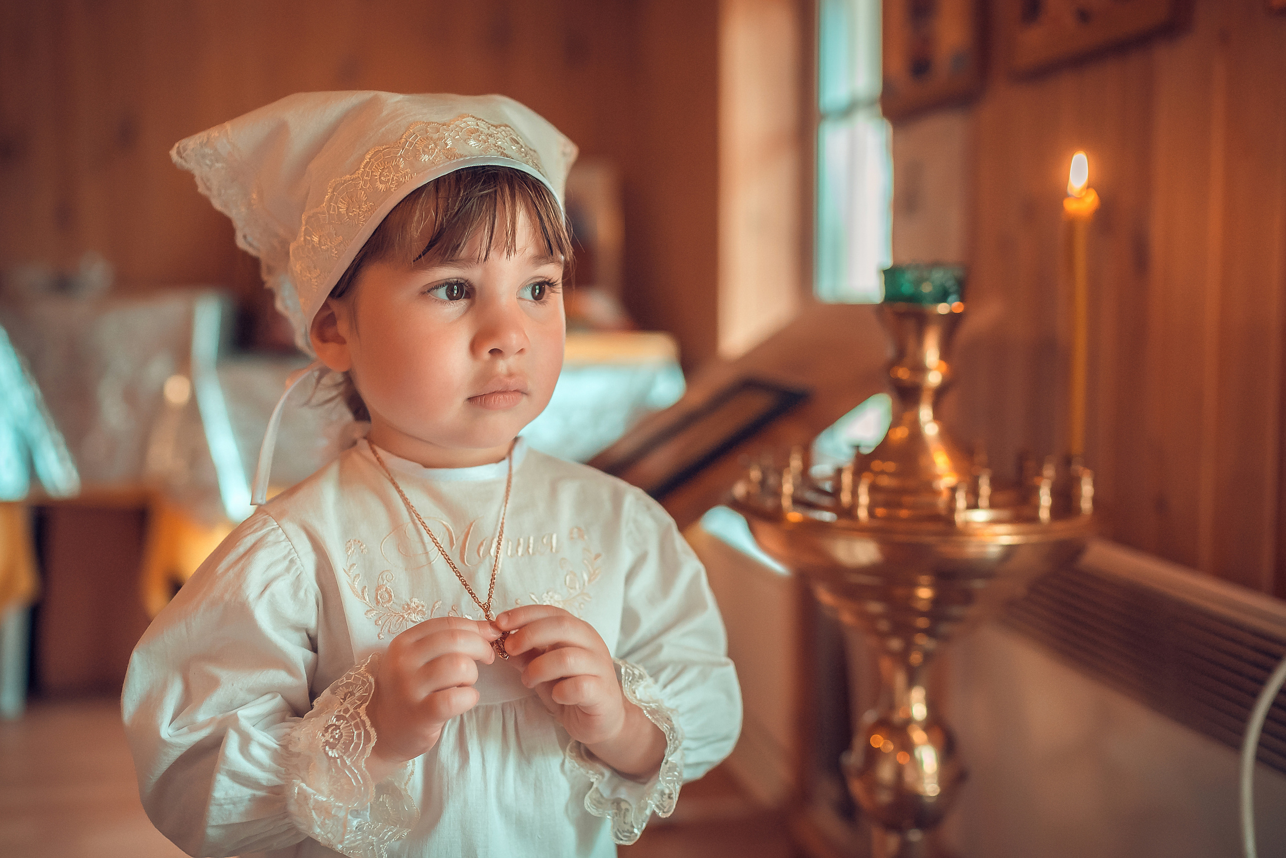 Крещение Марии и Ивана Храм Александра Невского