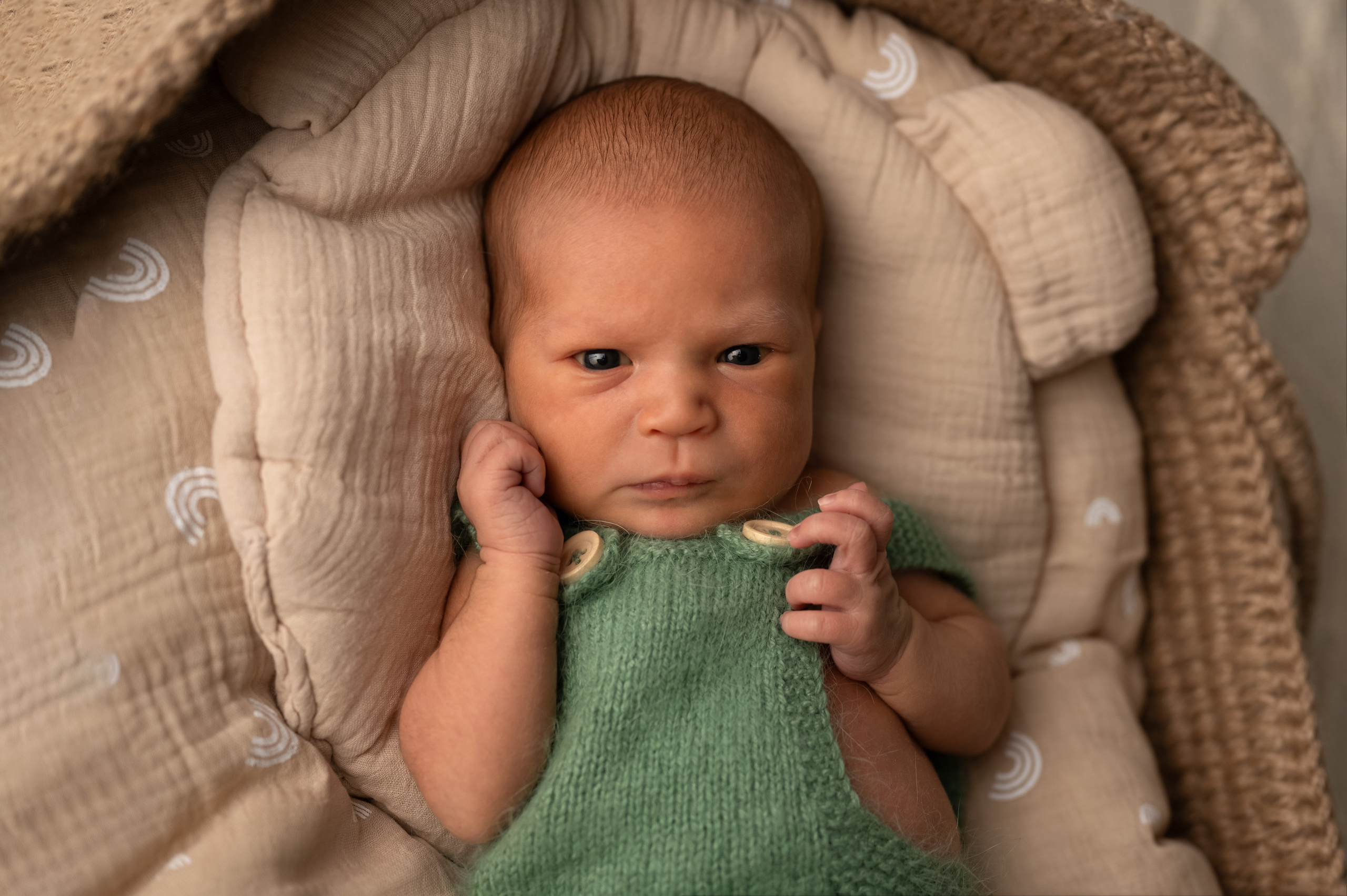 Максим 8 дней. Фотограф новорождённых Ольга Ушакова Москва