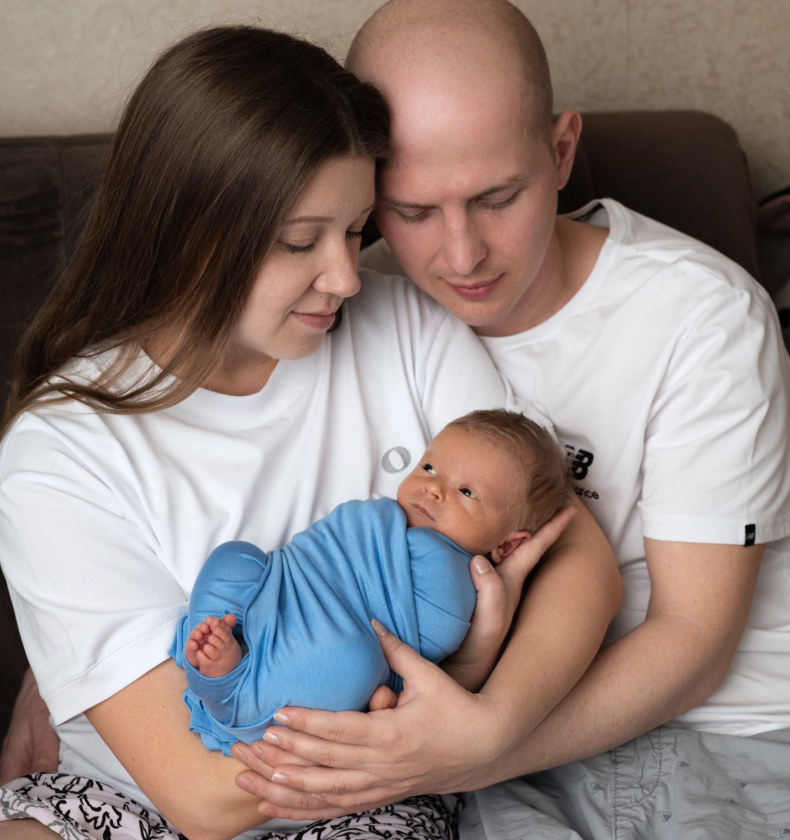 Максим 9 дней. Фотограф новорождённых Ольга Ушакова Москва