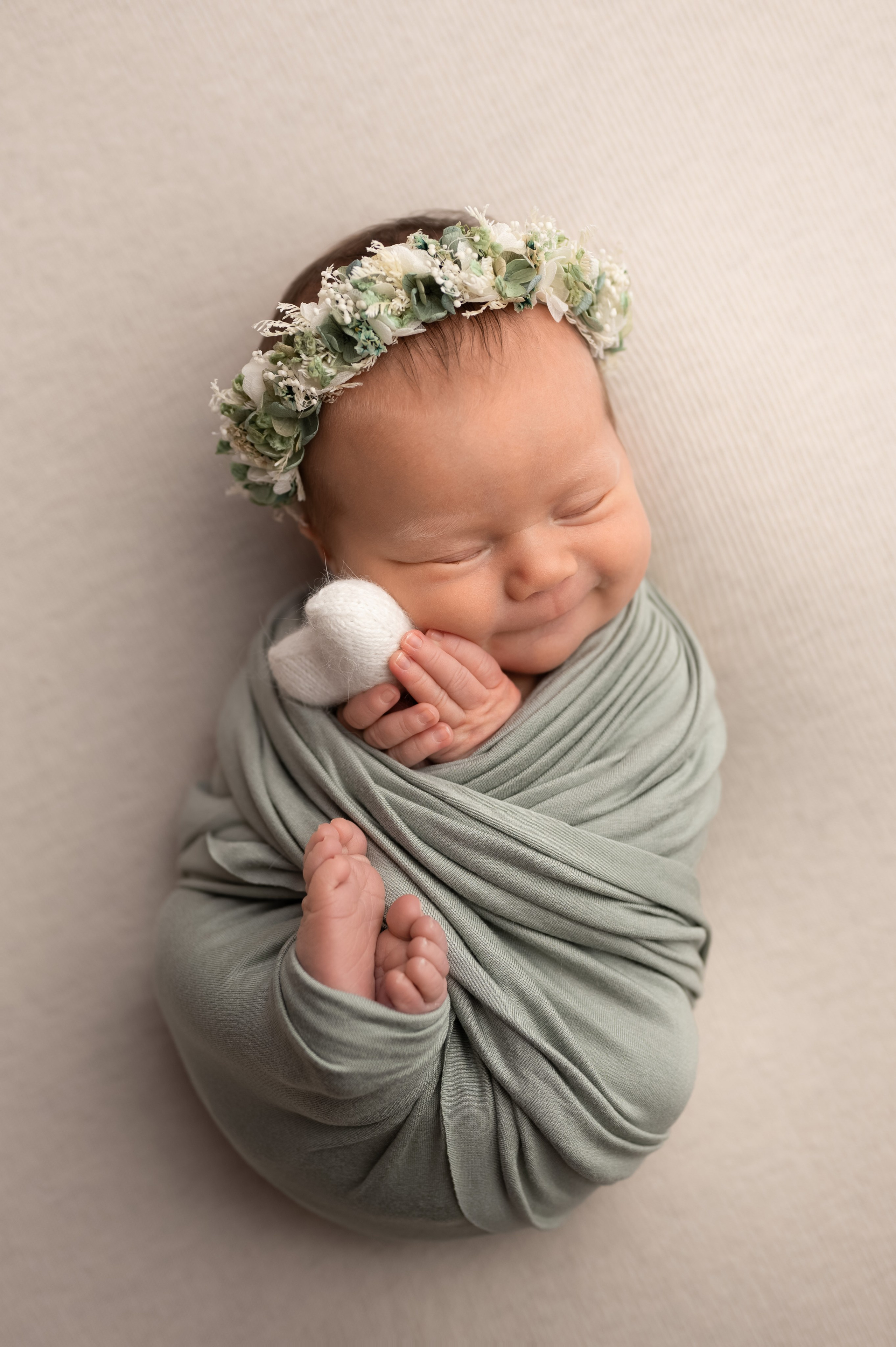 Классический ньюборн. Фотограф новорождённых Ольга Ушакова Москва