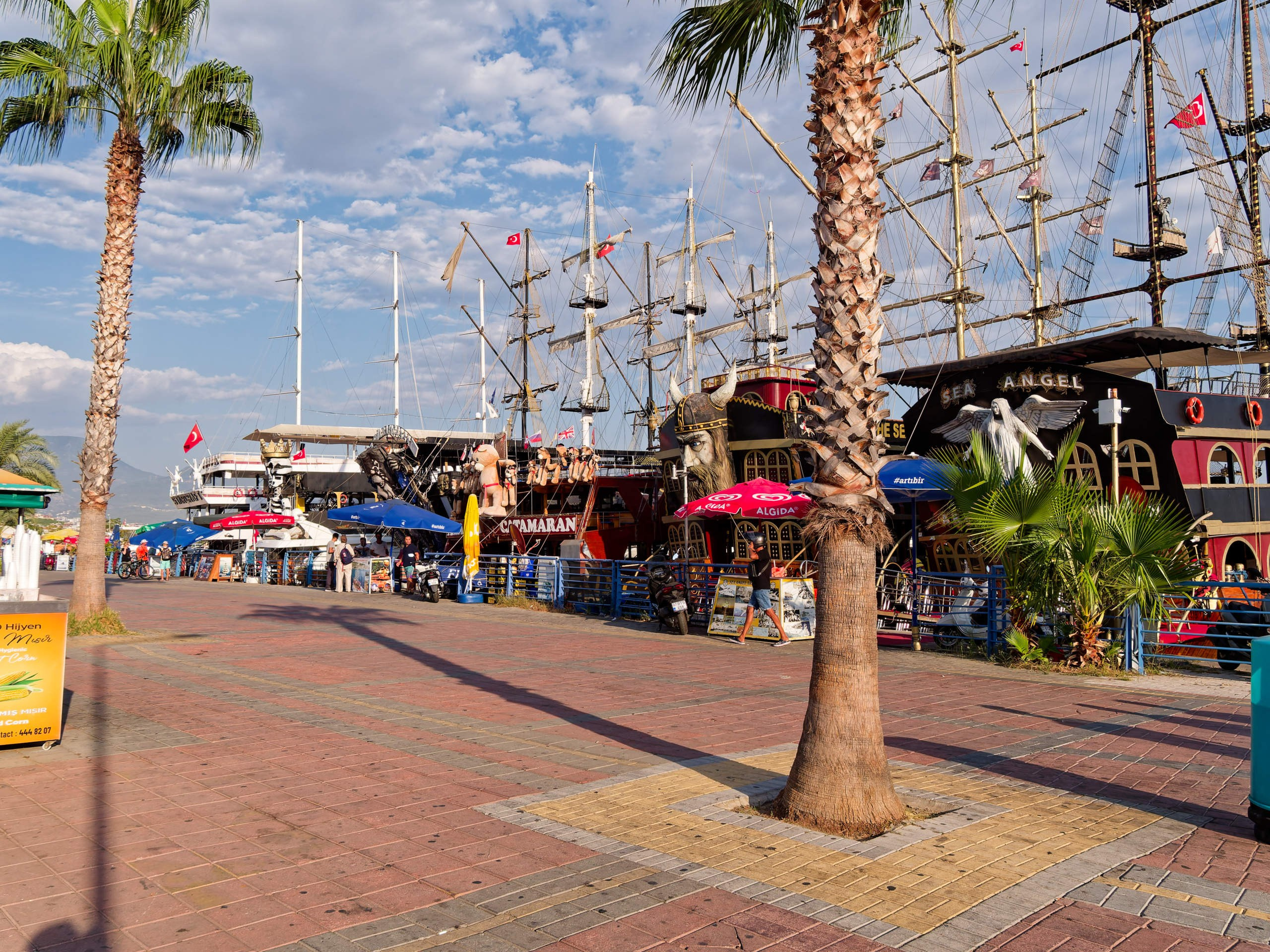 Алания 2025, порт и парк. Избранные фотографии