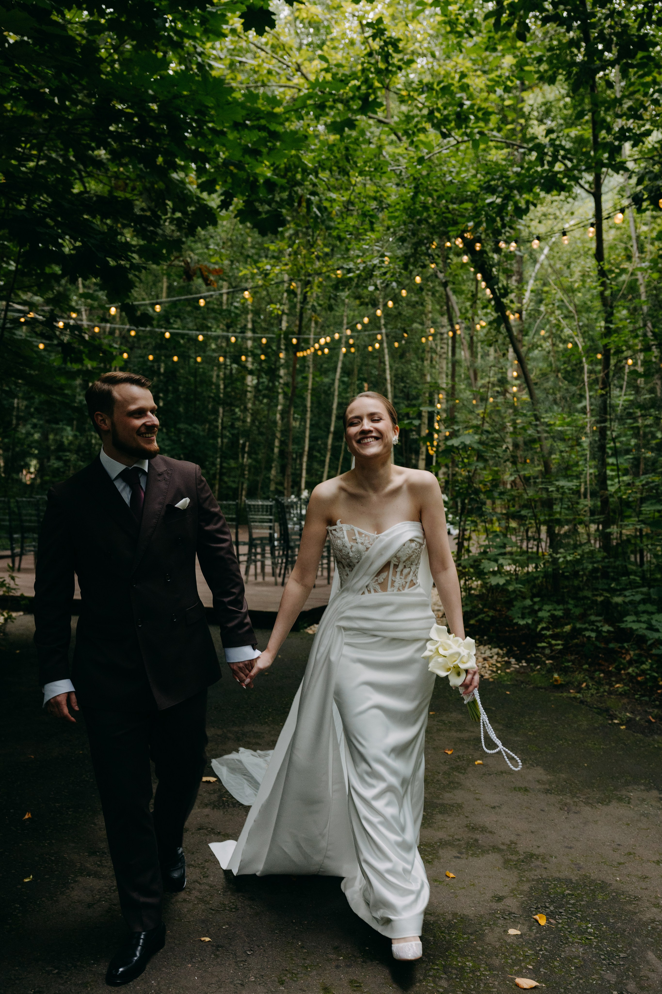 Ирина и Алексей | банкет Forest Dew. Свадебный фотограф Москва Анастасия Храмова