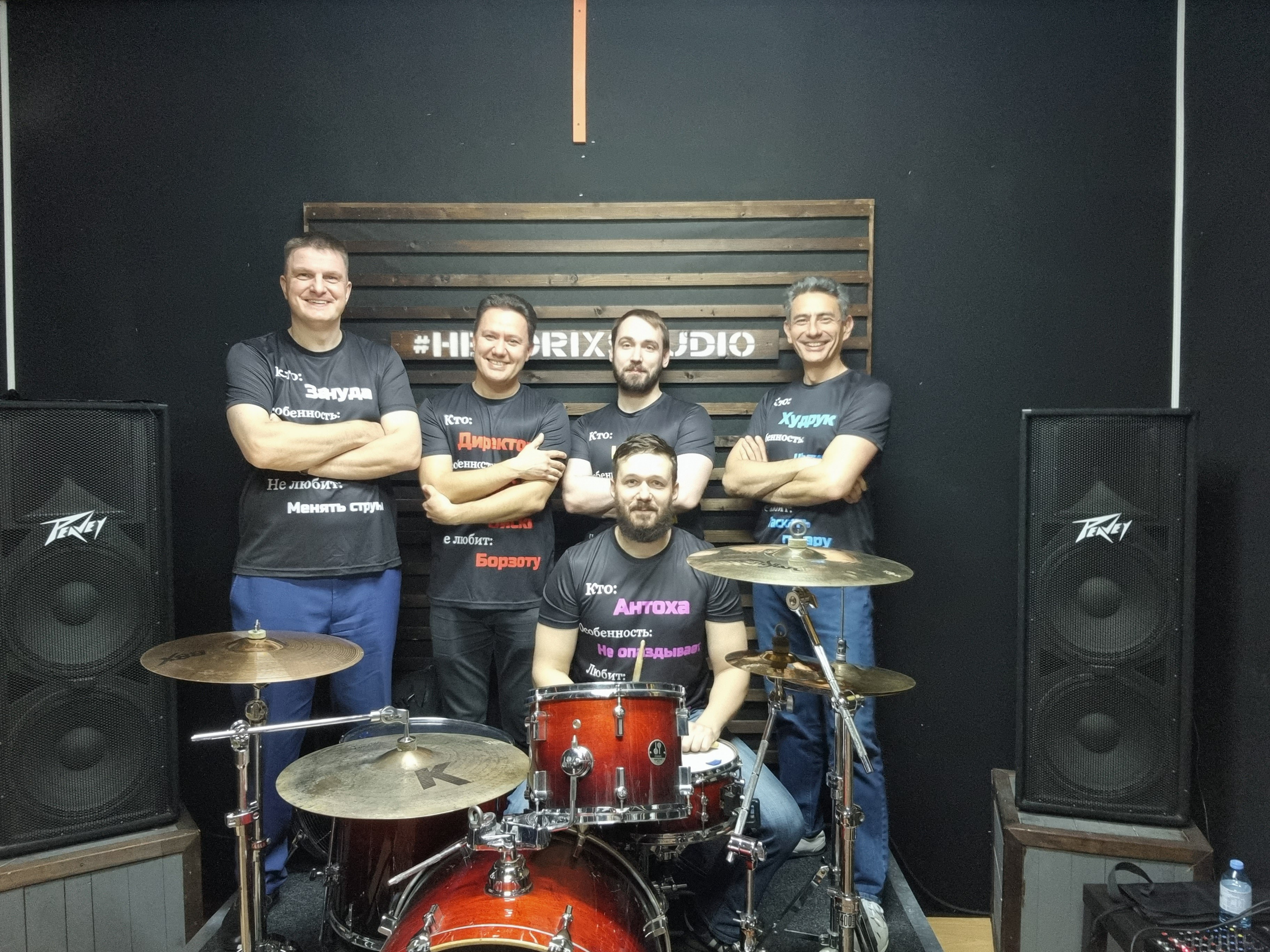 Фото. Московская кавер-группа BankBand