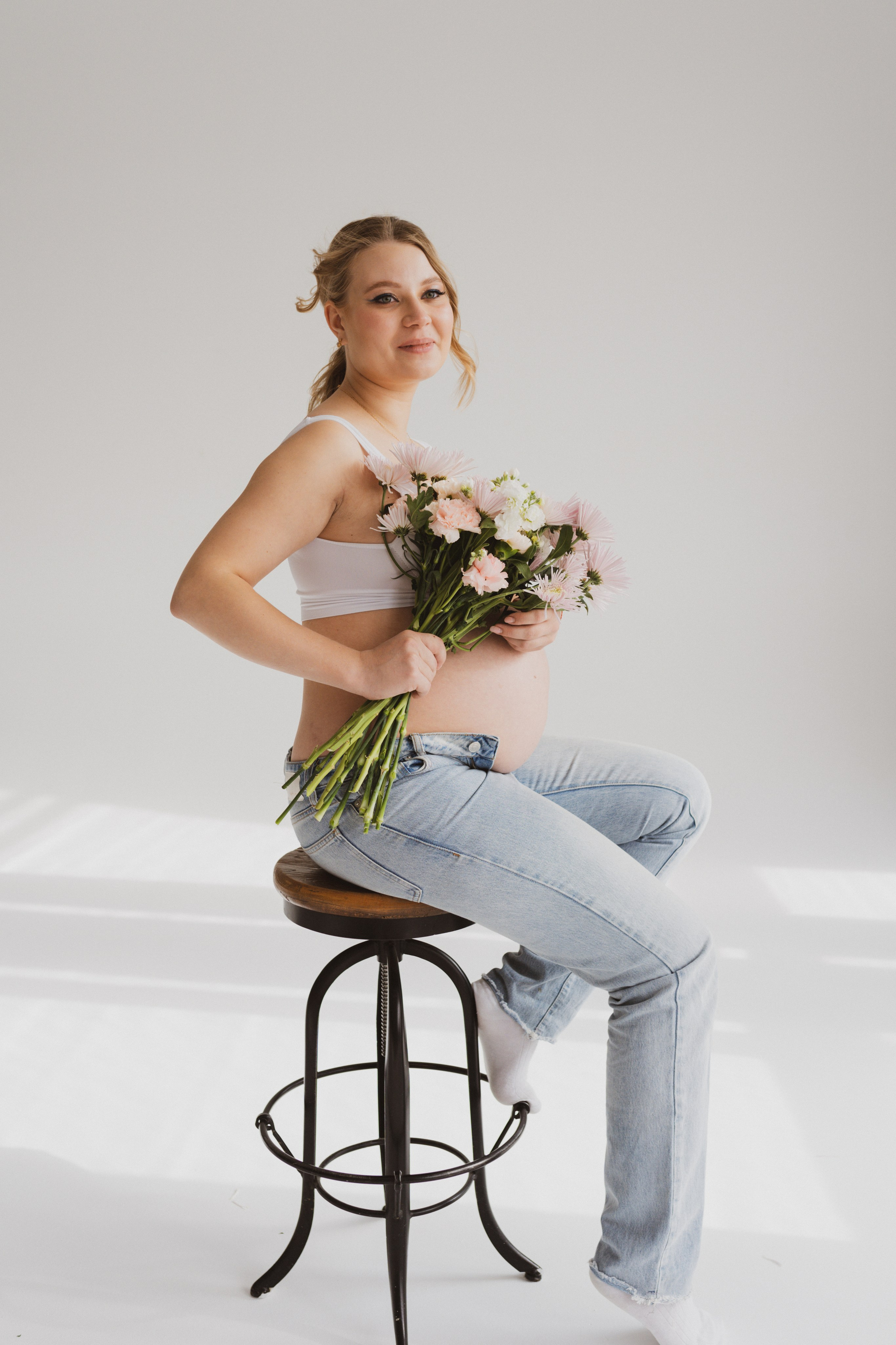 Семейная фотосессия в студии в Москве, семейный фотограф Анна Полушина. Свадебный фотограф в Москве Анна Полушина