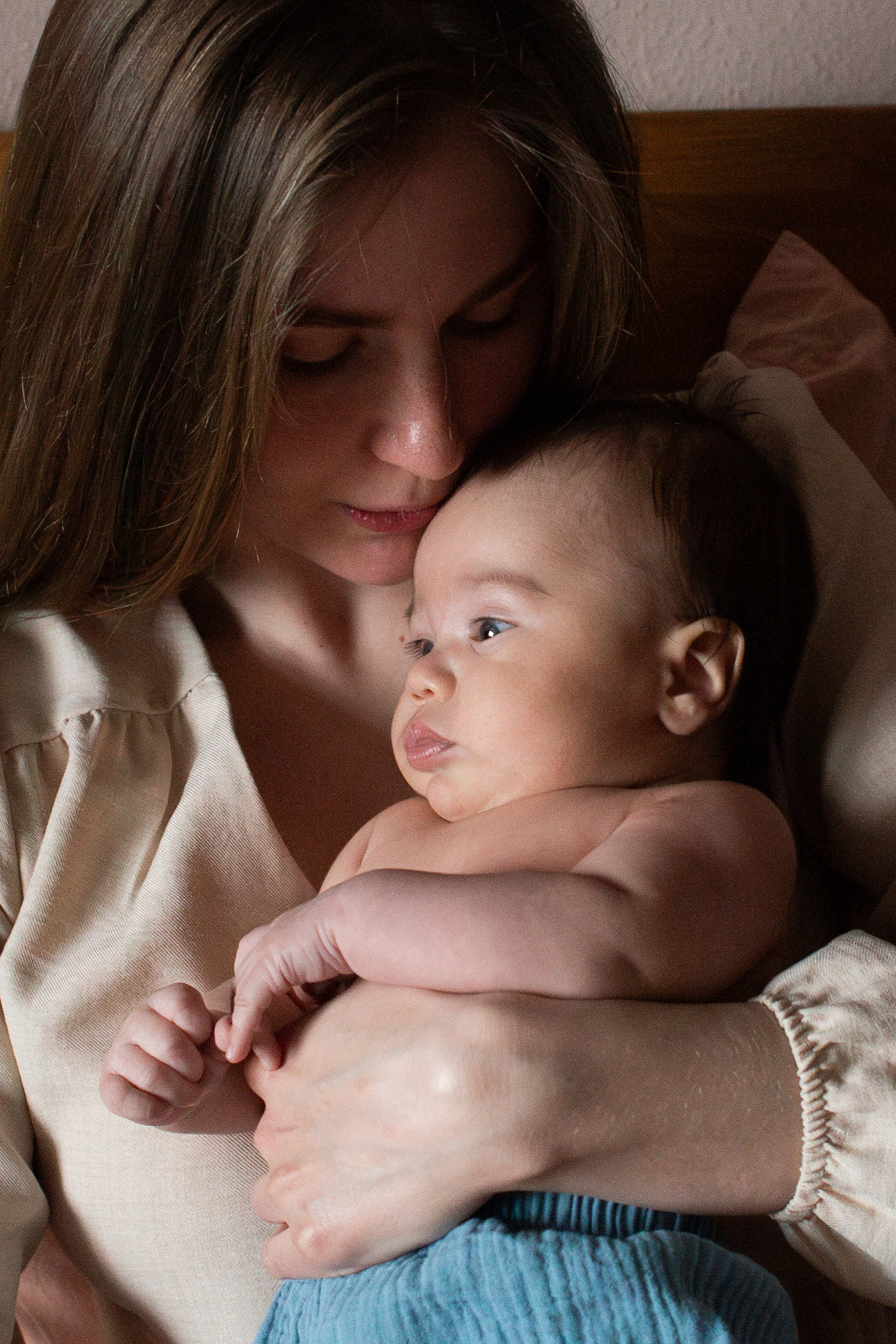 Оля, Андрей, Даня и Паша, домашняя фотосессия с грудничком. Семейный фотограф в Москве Марина Петра