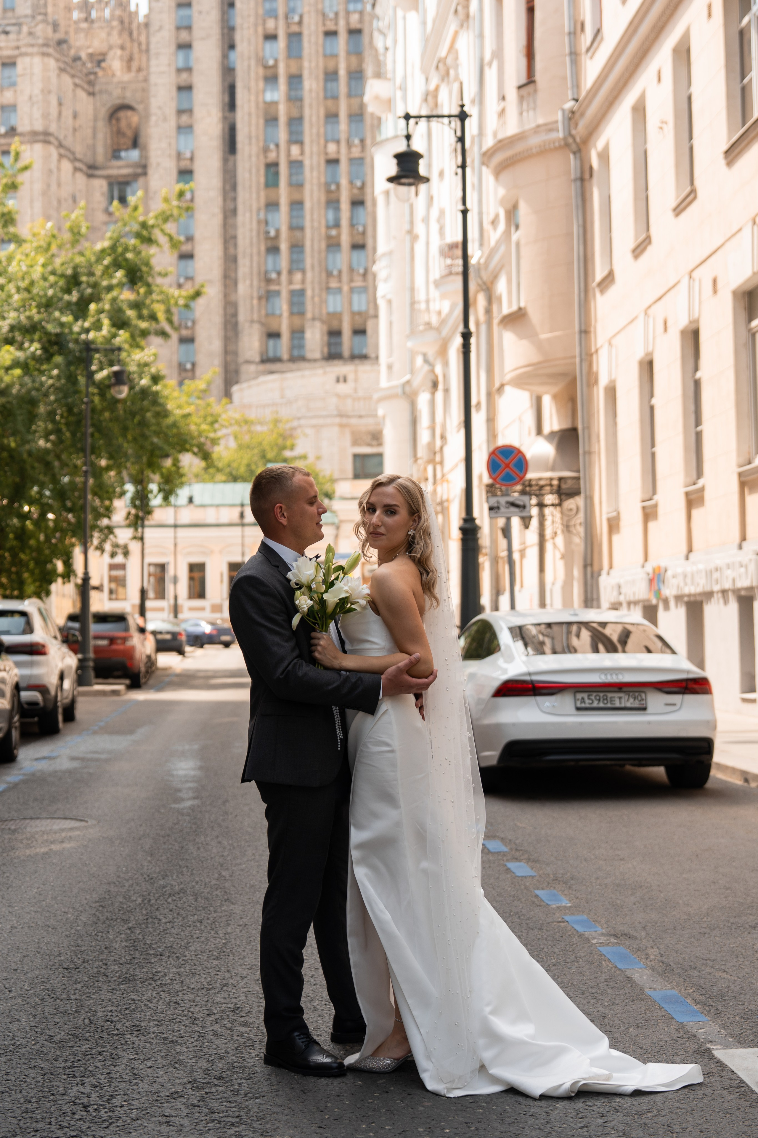 Свадебная фотосессия в Москве, регистрация в Кутузовском ЗАГСе Москва. Свадебный фотограф в Москве Анна Полушина