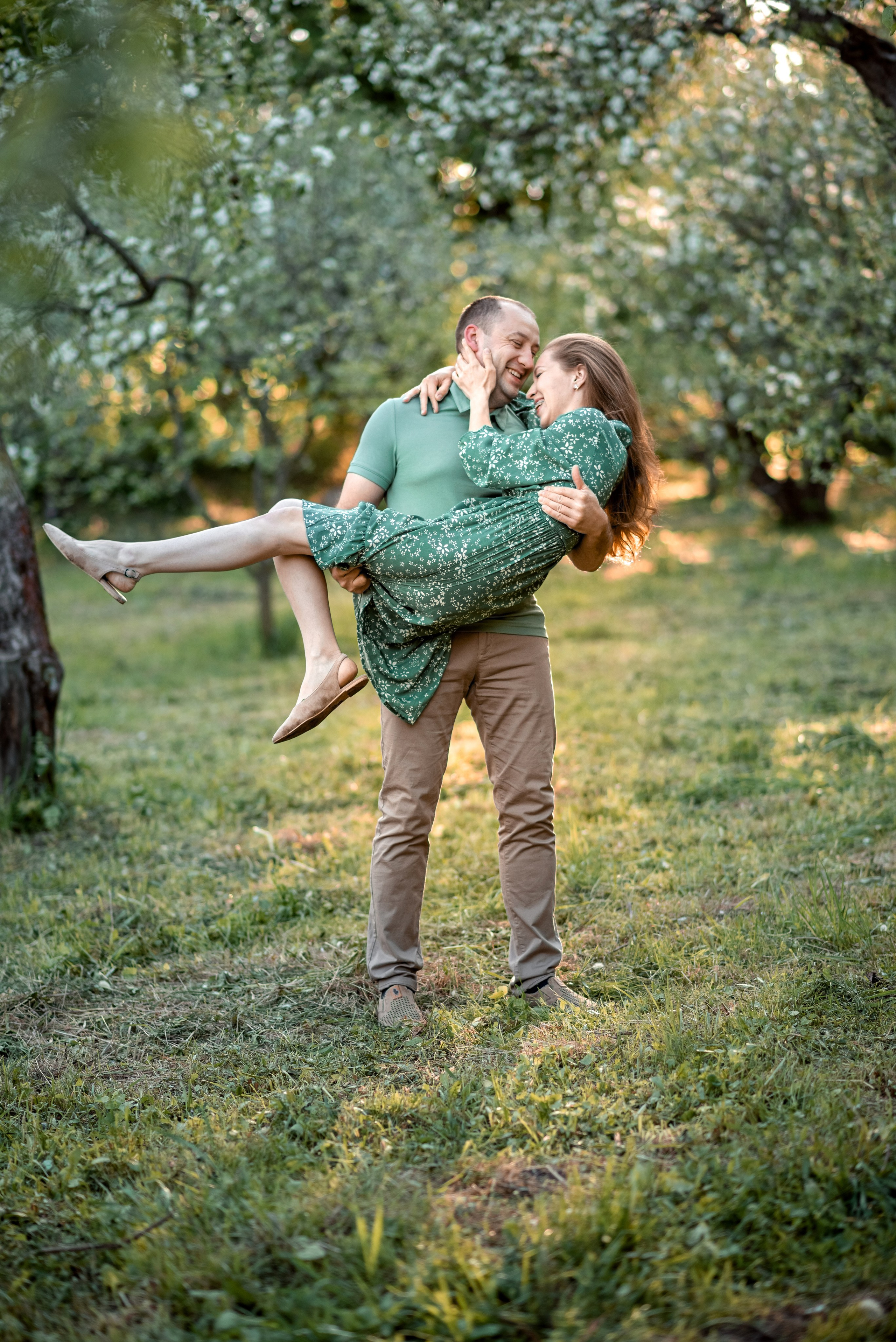 Семейная фотосессия в цветении. Ясная Поляна. Семейный и детский фотограф в Туле Светлана Воронкова