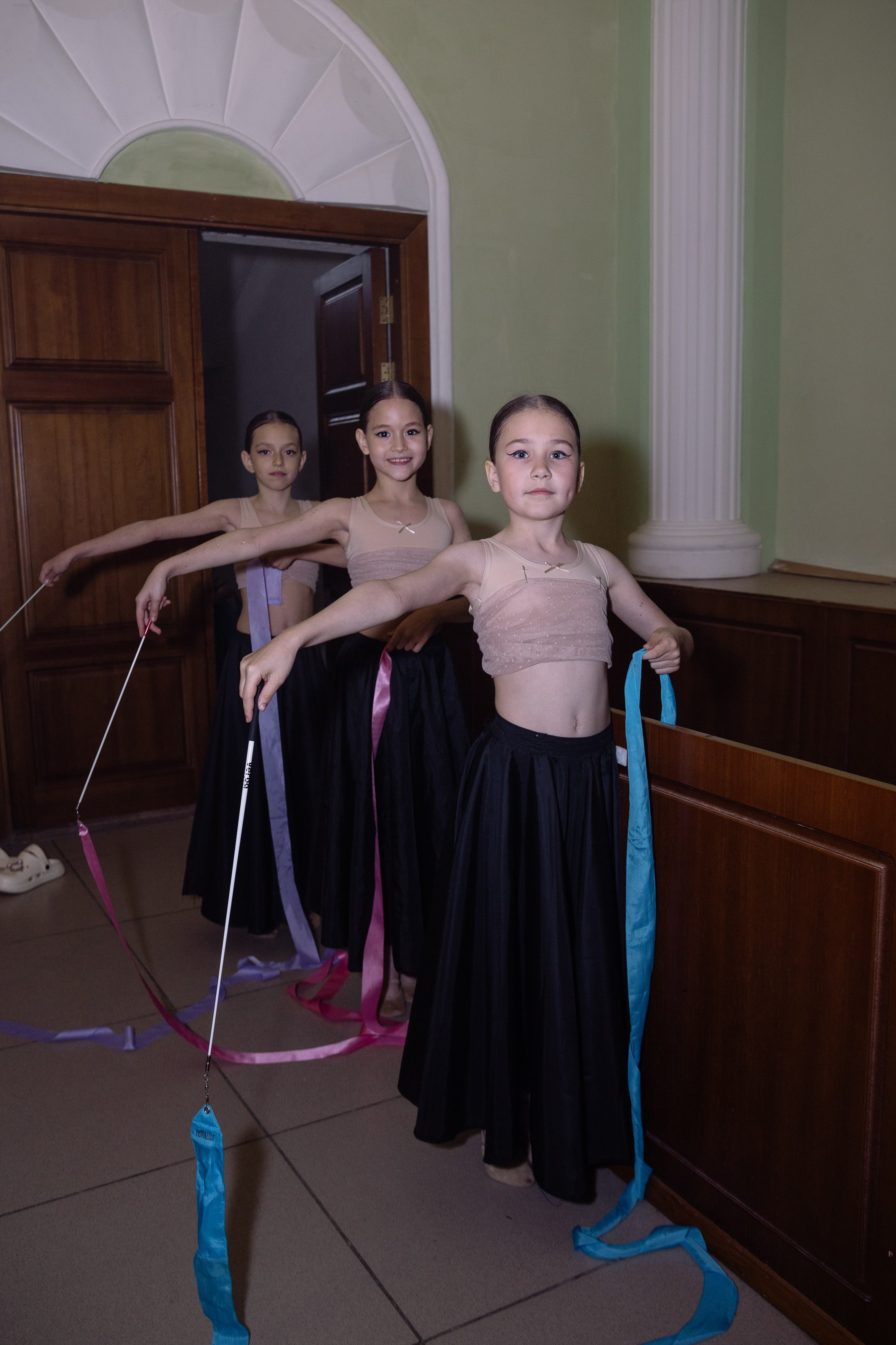 Показы фигуристов в Филармонии. Фотограф Юлия Мальцева
