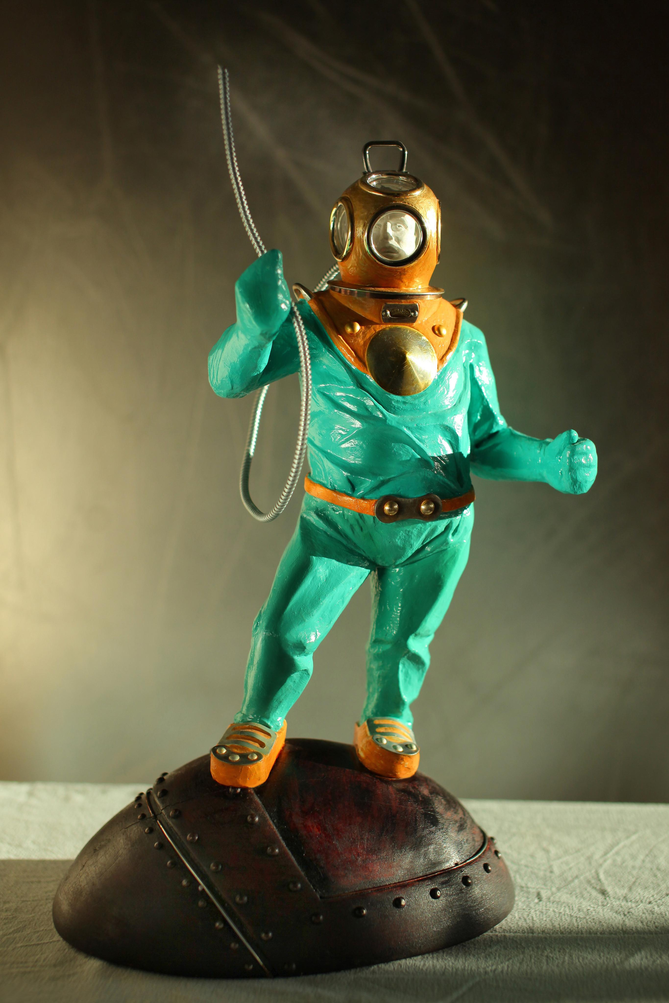 Водолаз. Скульптор в Екатеринбурге Лобанов Сергей