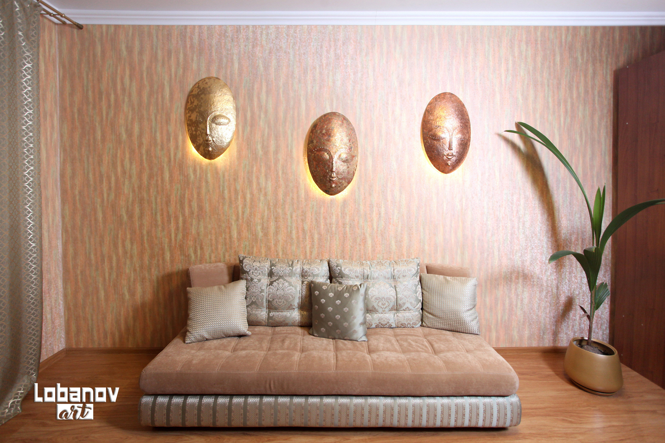 Златоликий. Скульптор в Екатеринбурге Лобанов Сергей