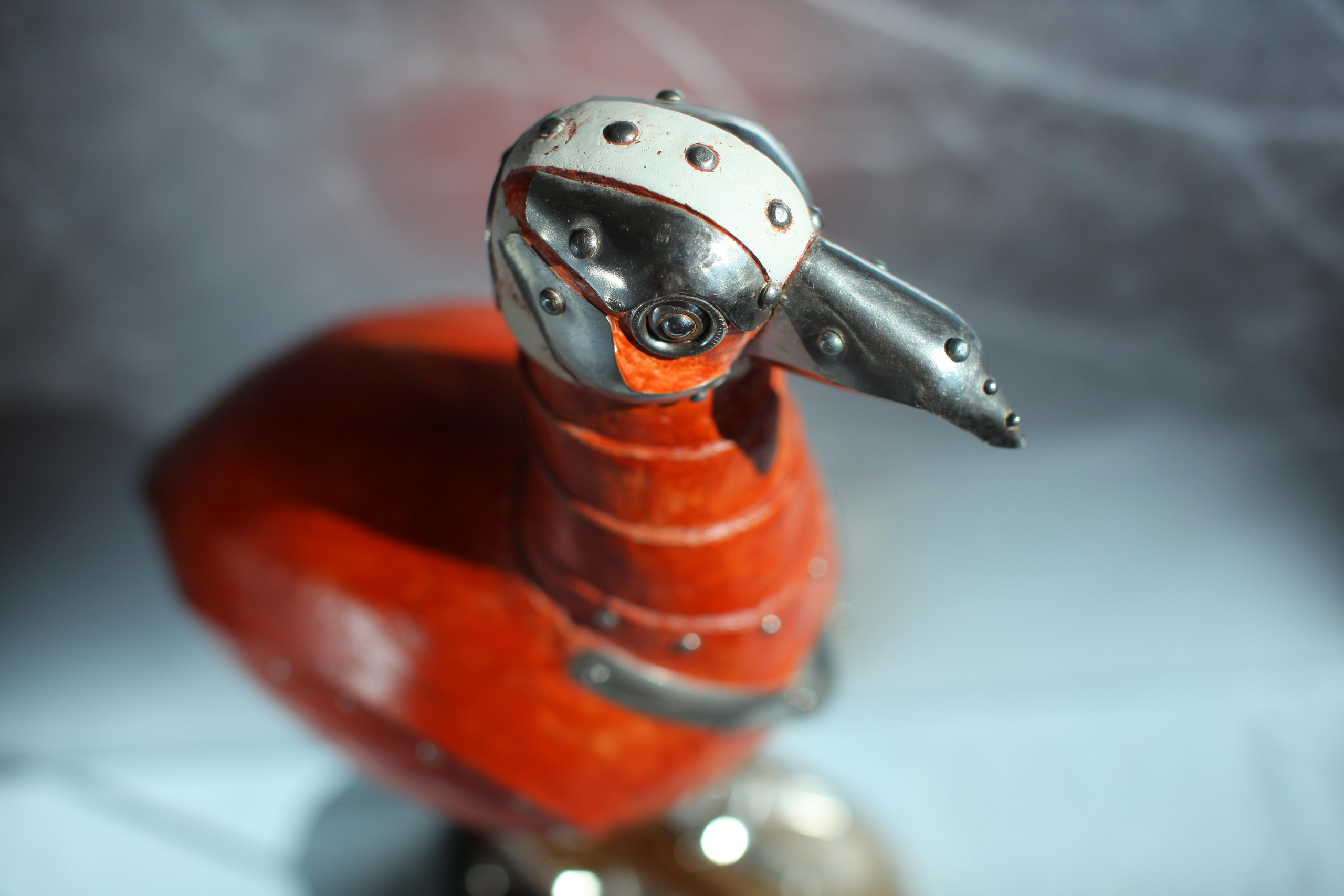 Механическая птица. Скульптор в Екатеринбурге Лобанов Сергей