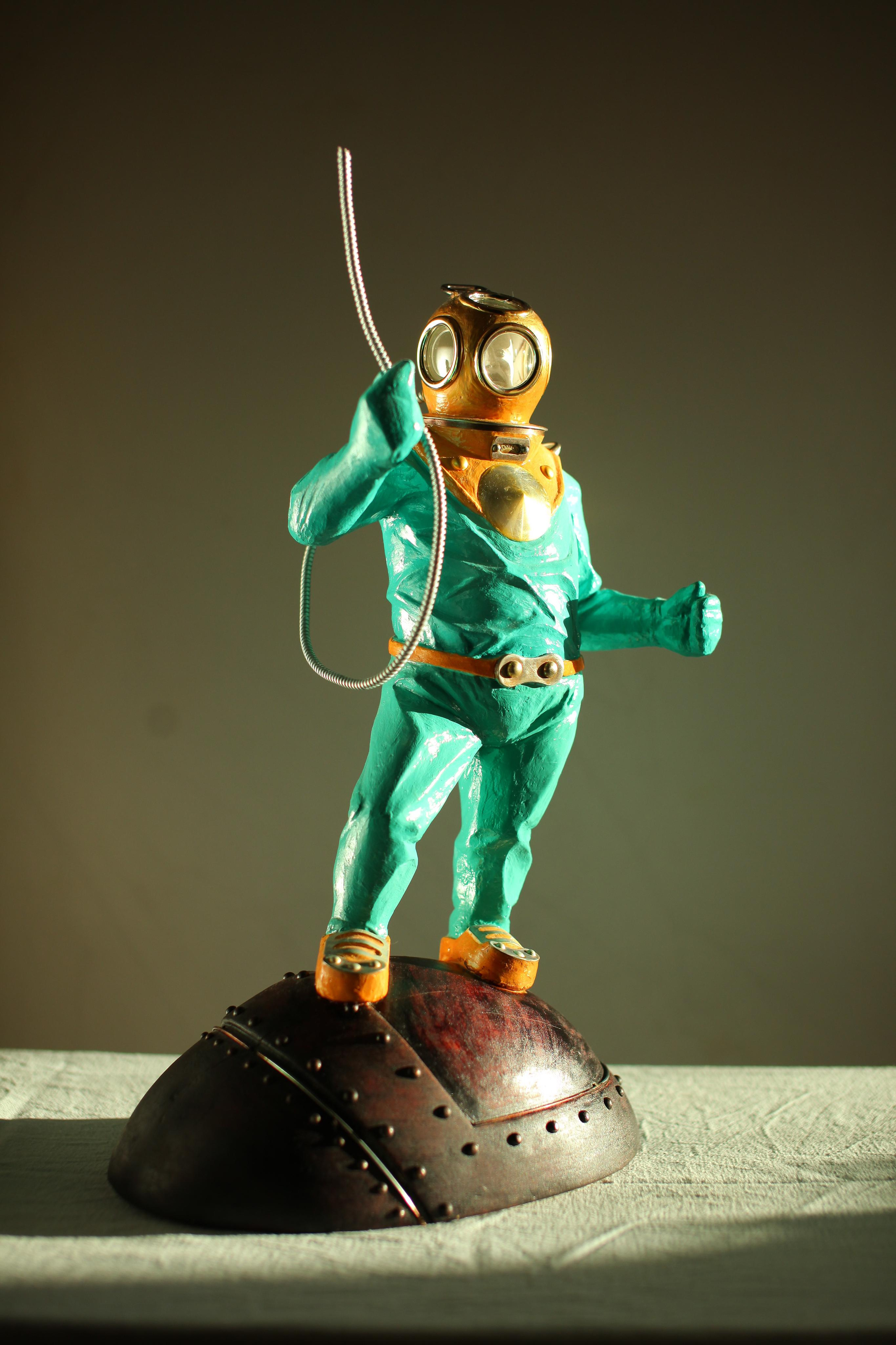 Водолаз. Скульптор в Екатеринбурге Лобанов Сергей