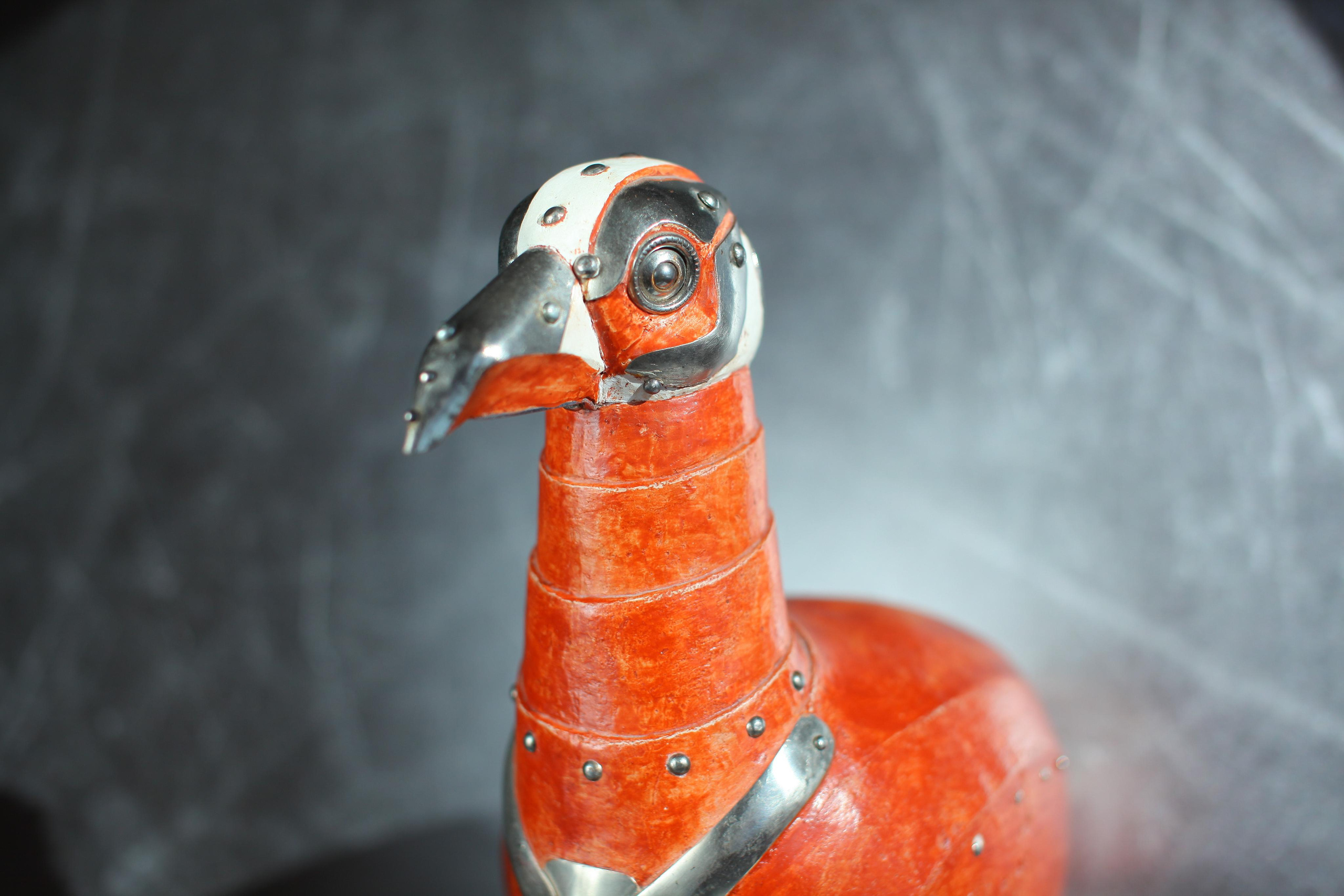 Механическая птица. Скульптор в Екатеринбурге Лобанов Сергей