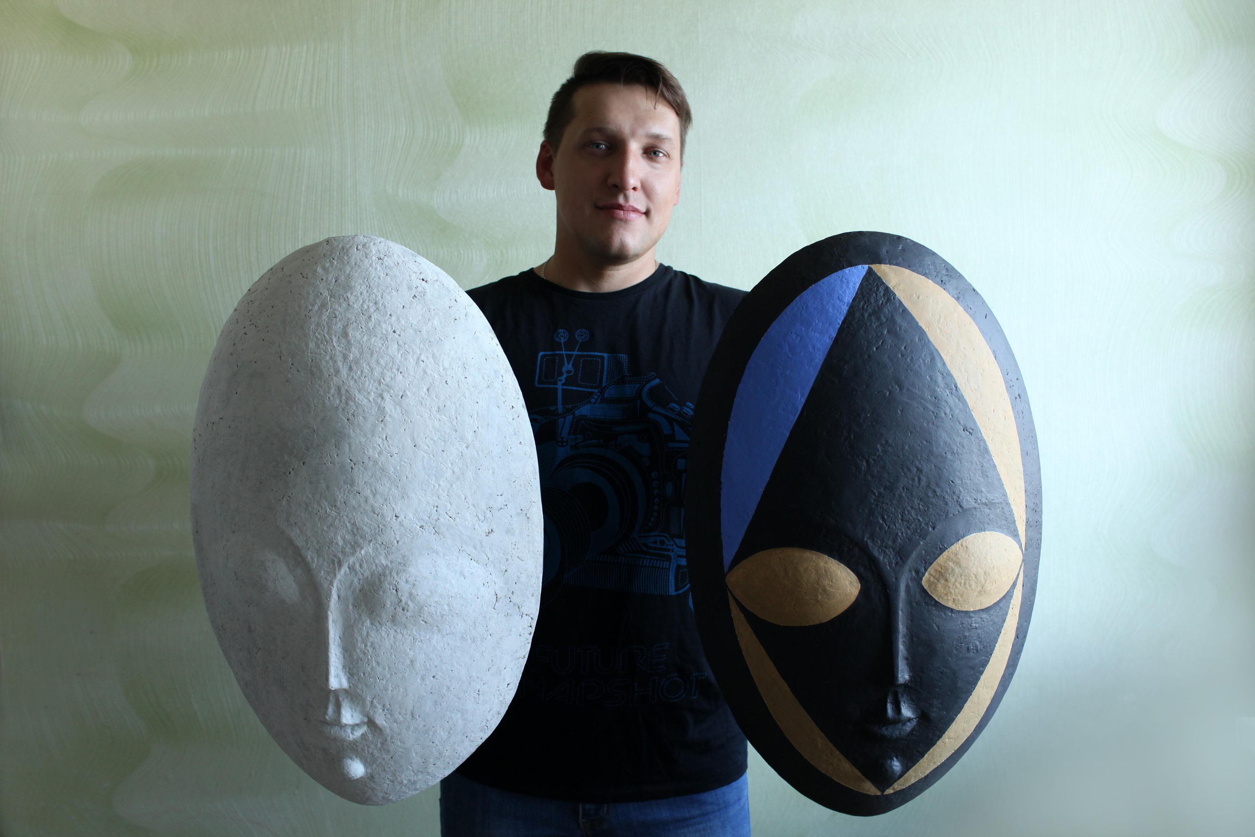 Африканские маски. Скульптор в Екатеринбурге Лобанов Сергей