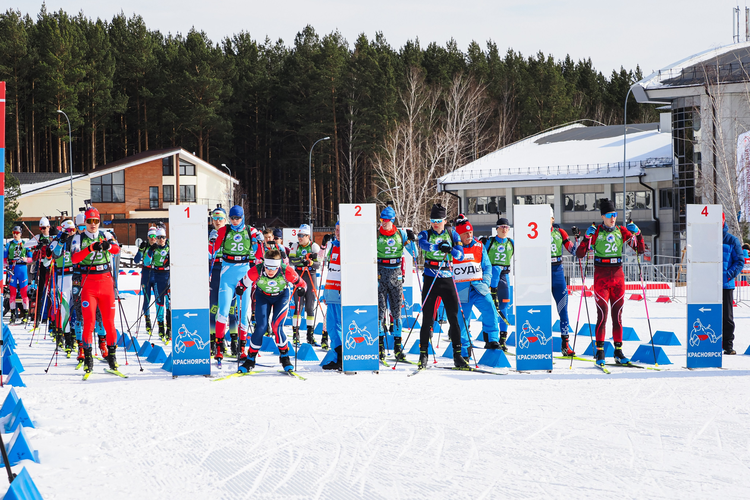 Биатлон / Первенство России. Репортажный фотограф Алексей Козьмин