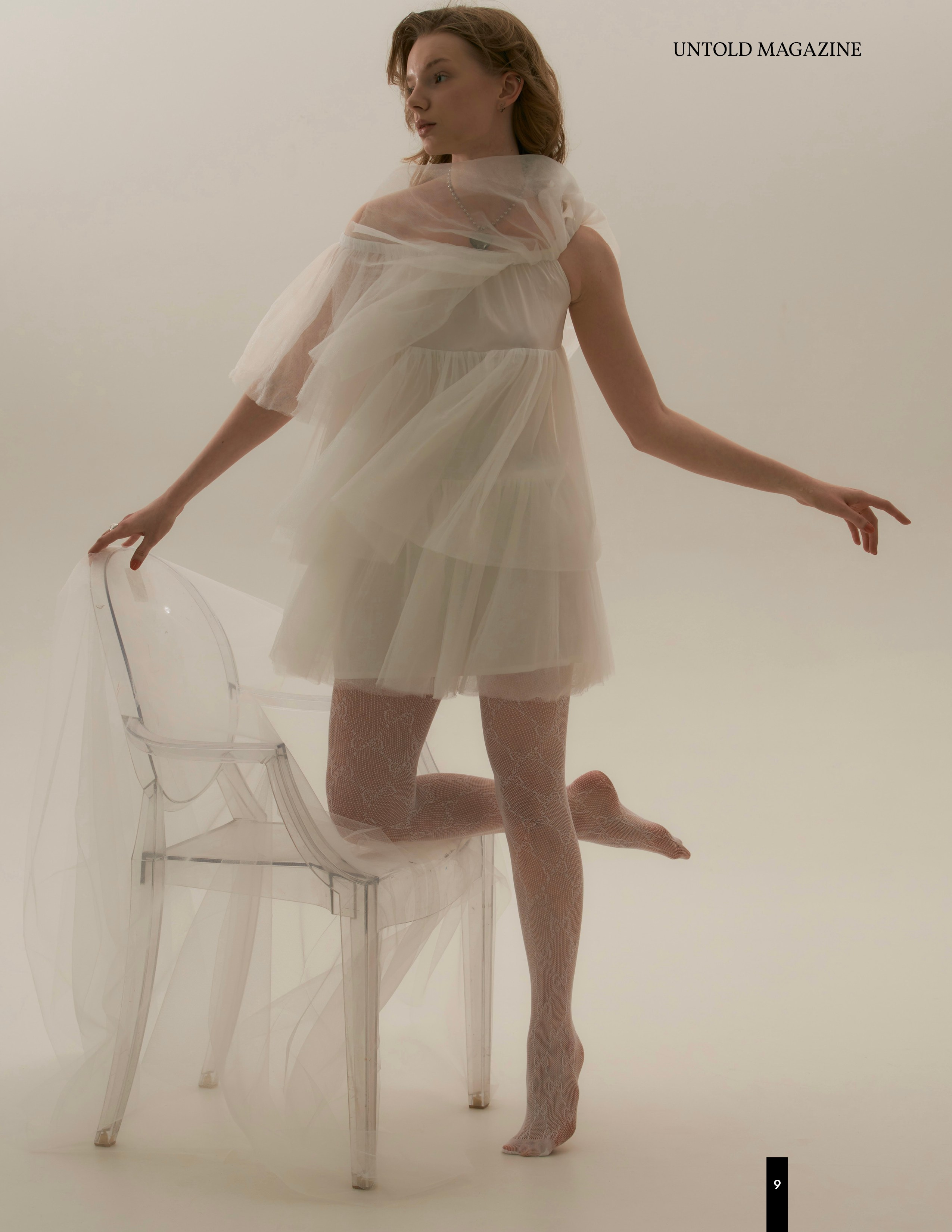 Фэшн-съёмка для журнала Untold. Анна Потявина. Фотограф Москва