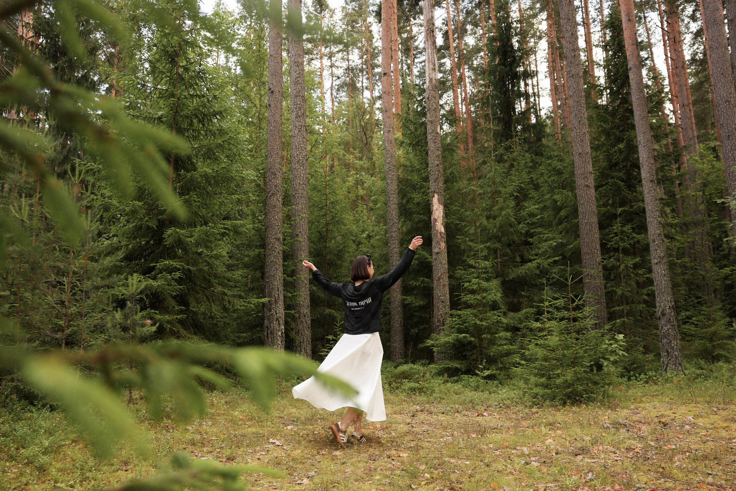 Даша в лесу. Ваш семейный newborn и lifestyle фотограф в СПБ Наталья Журавлева