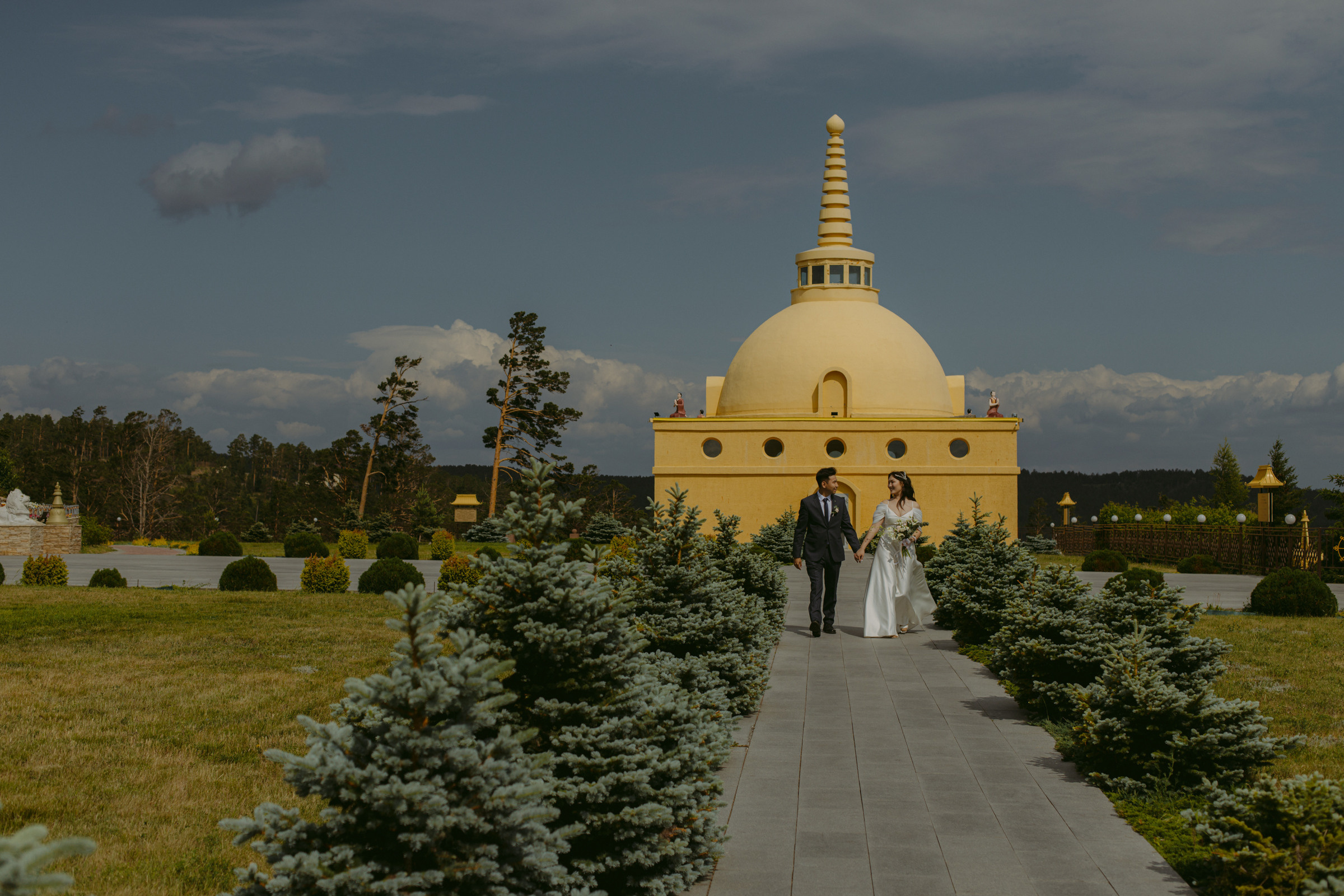 Чингис и Цыремжина. Фотограф Улан-Удэ