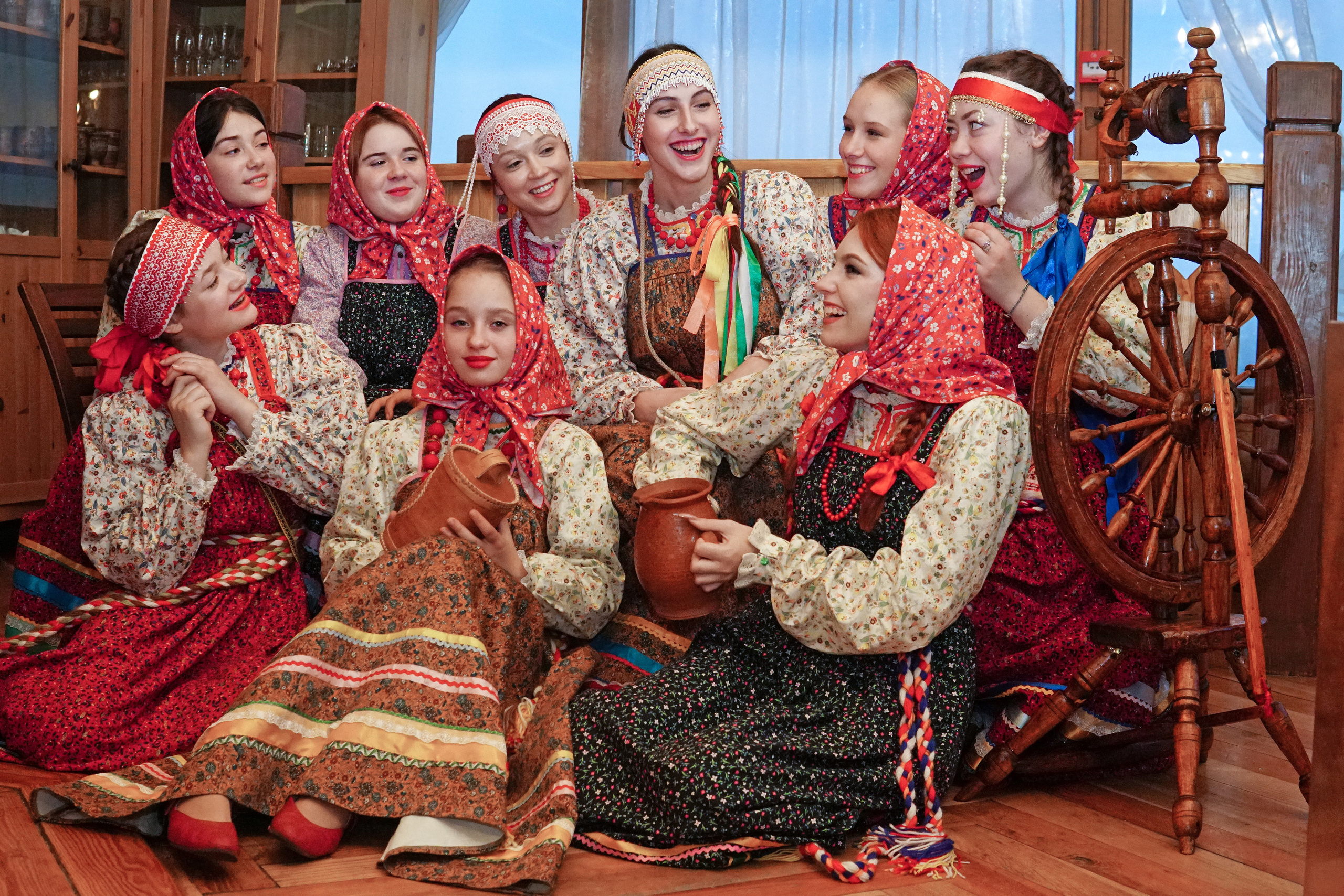 Съемка коллектива Друженька. Фотограф Наталья Погодина в г. Обнинске