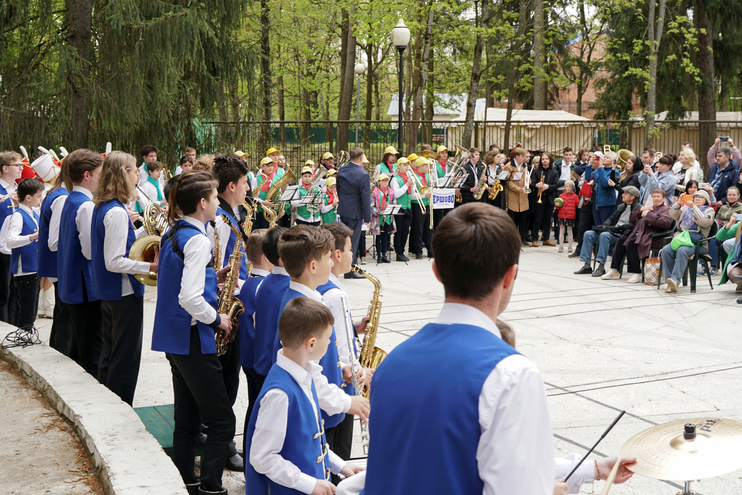 Конкурс оркестров в парке. Фотограф Наталья Погодина в г. Обнинске