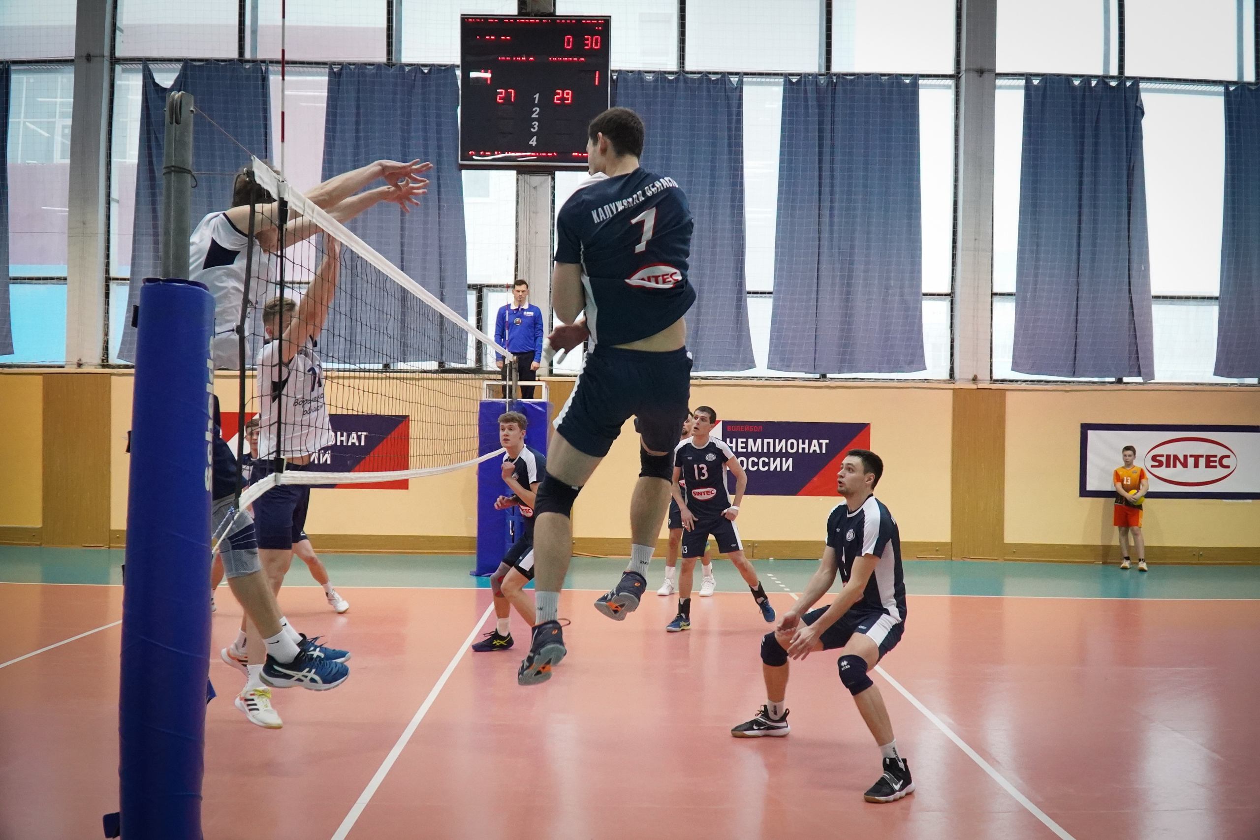 Чемпионат по волейболу. Фотограф Наталья Погодина в г. Обнинске