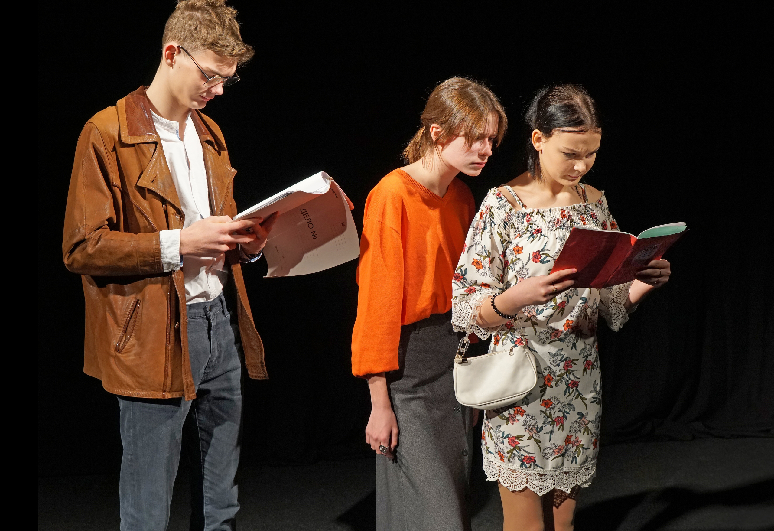 Театральная студия. Съемка для календаря. Фотограф Наталья Погодина в г. Обнинске