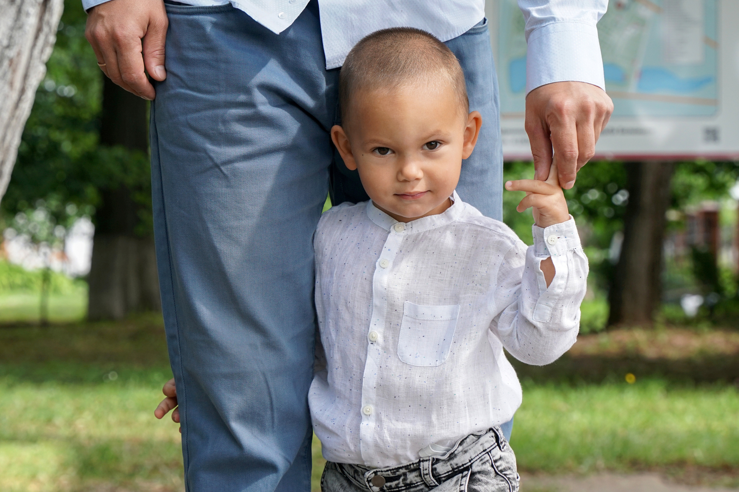 Семейная фотосессия на прогулке в Белкинском парке г. Обнинска. Фотограф Наталья Погодина в г. Обнинске