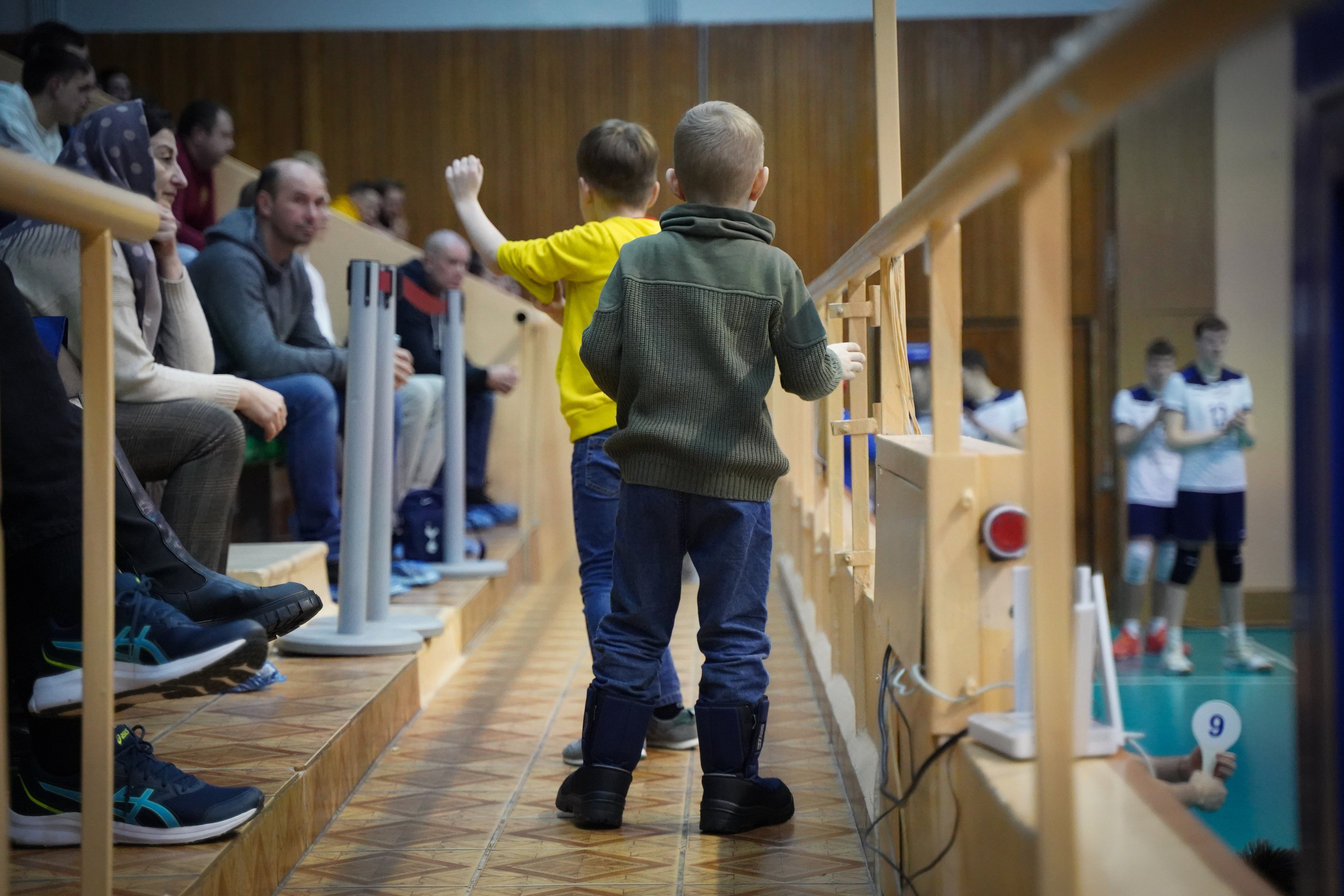 Чемпионат по волейболу. Фотограф Наталья Погодина в г. Обнинске