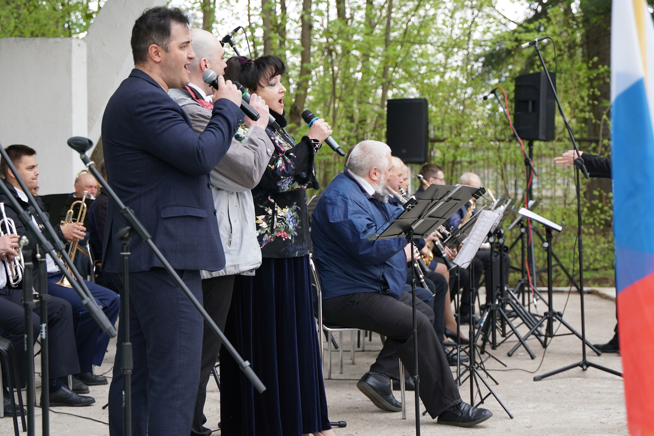 Конкурс оркестров в парке. Фотограф Наталья Погодина в г. Обнинске