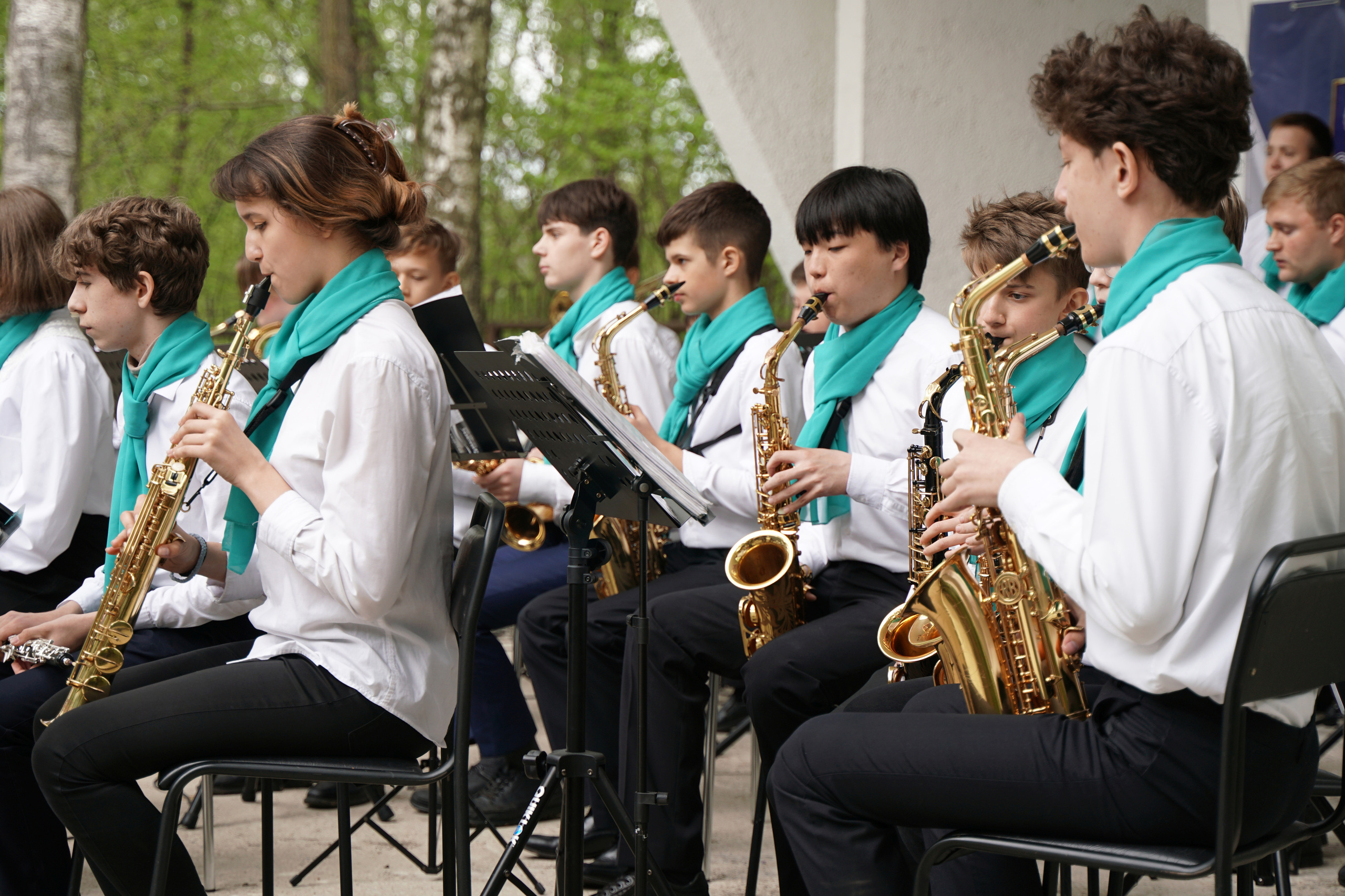 Конкурс оркестров в парке. Фотограф Наталья Погодина в г. Обнинске