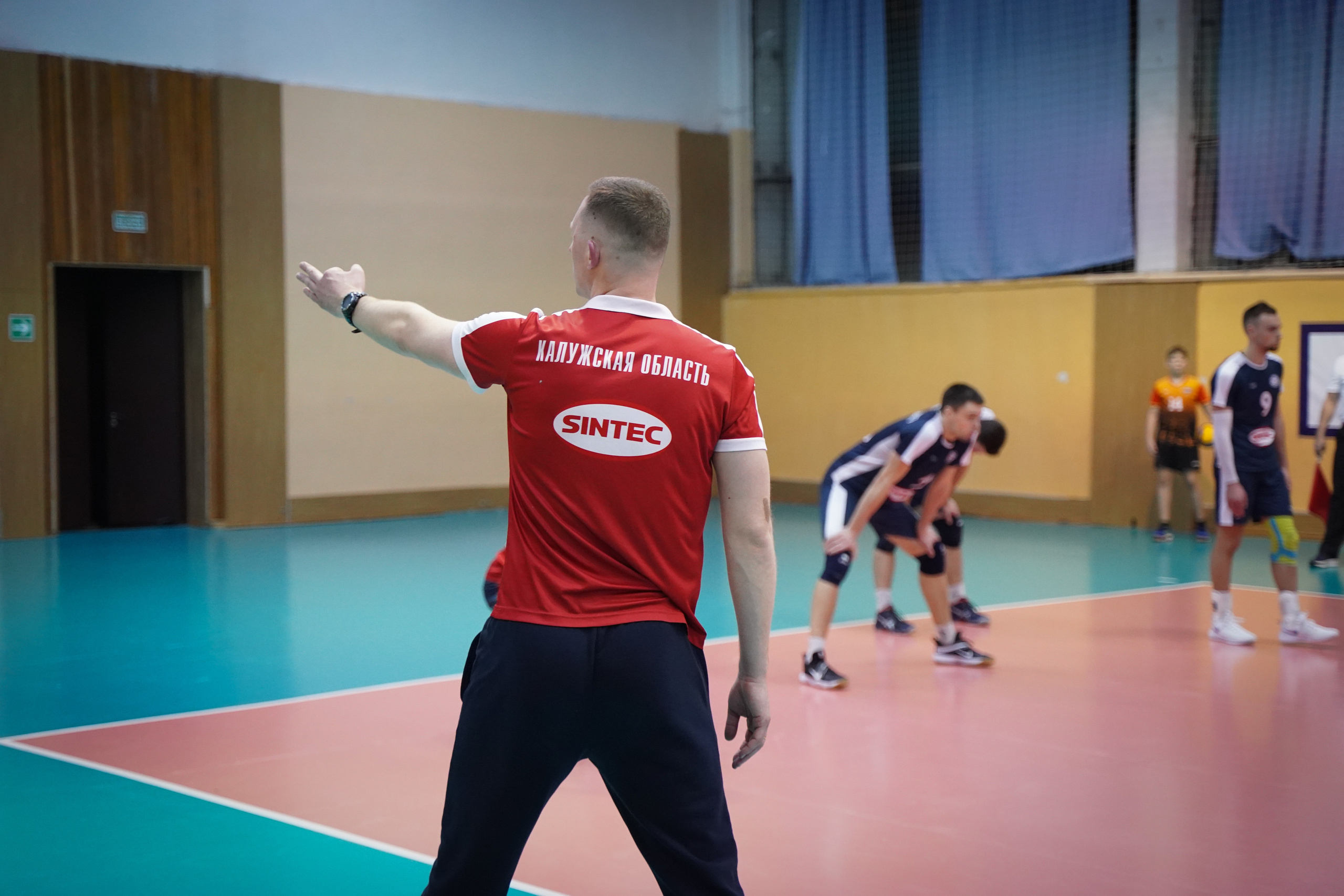 Чемпионат по волейболу. Фотограф Наталья Погодина в г. Обнинске