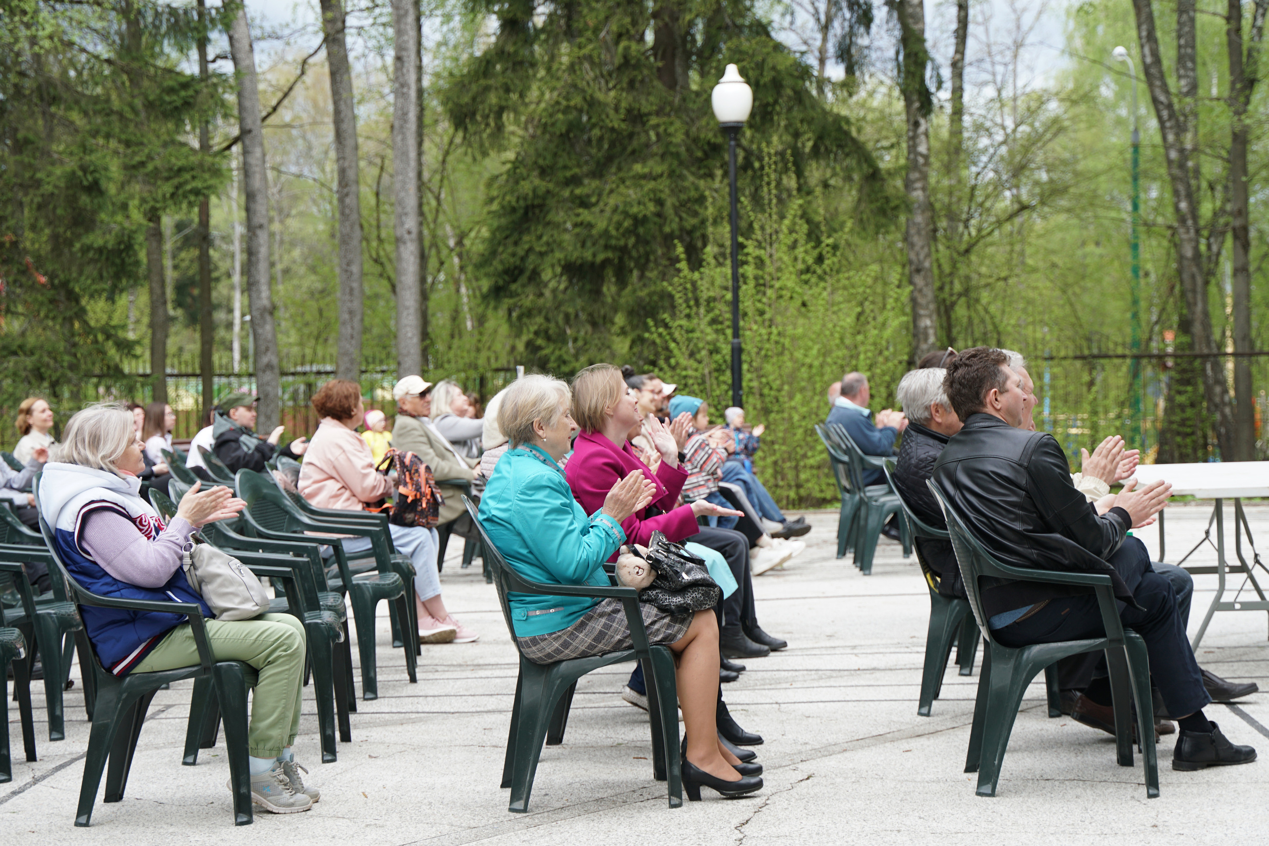 Конкурс оркестров в парке. Фотограф Наталья Погодина в г. Обнинске
