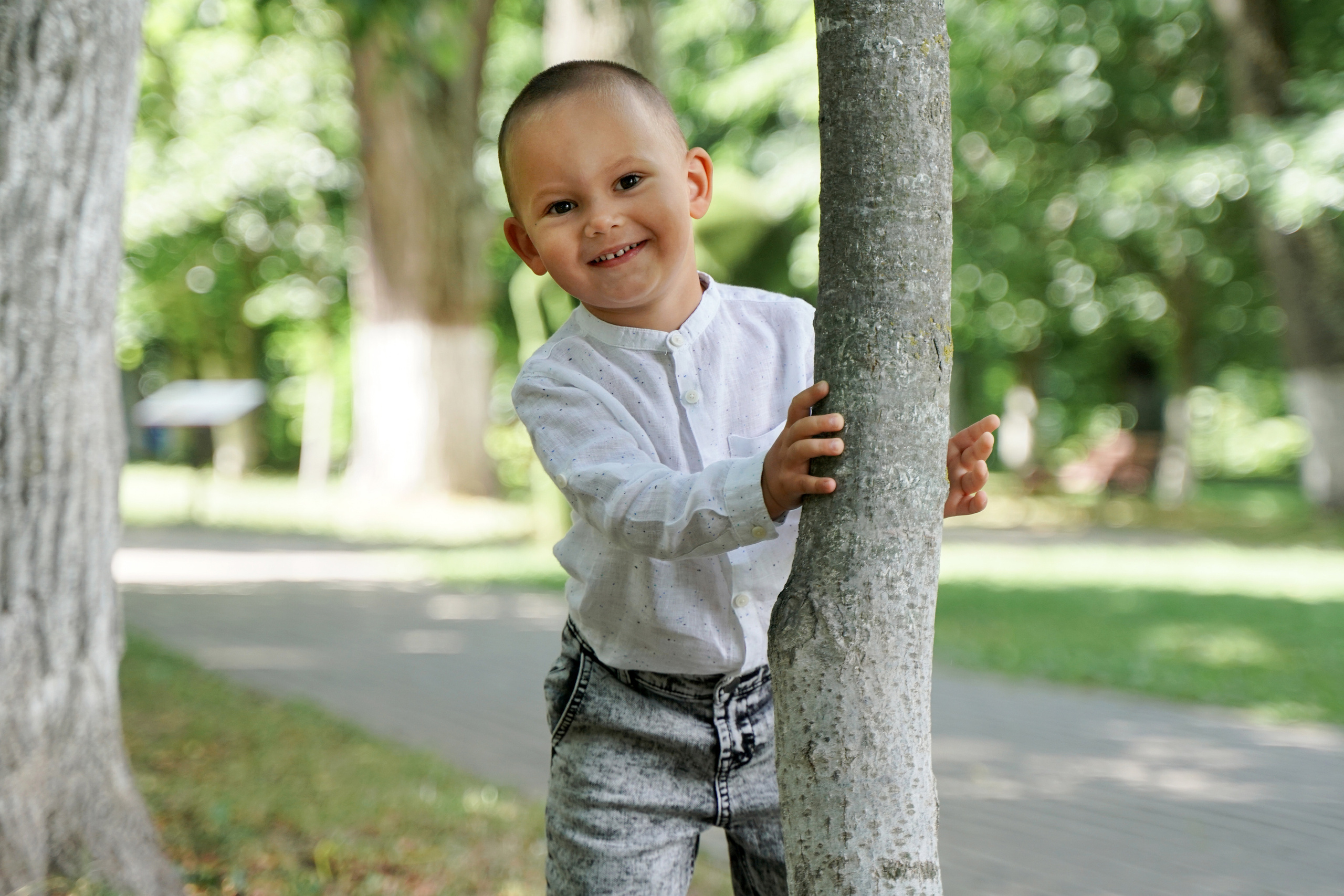 Семейная фотосессия на прогулке в Белкинском парке г. Обнинска. Фотограф Наталья Погодина в г. Обнинске