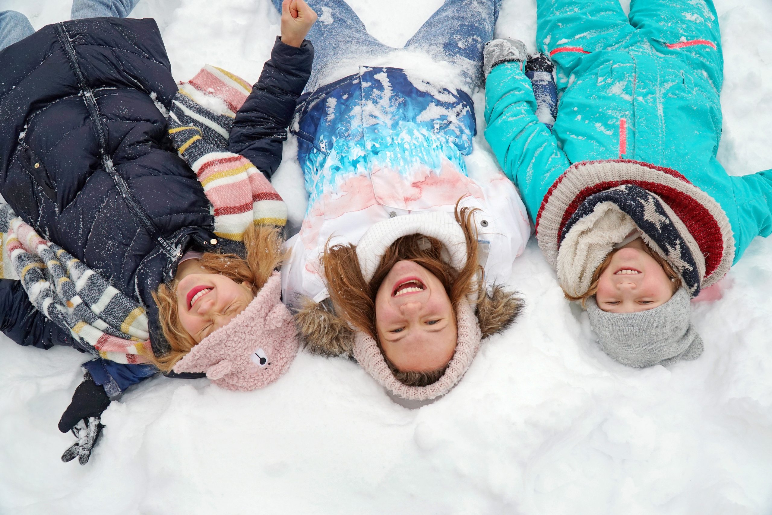 Зимняя семейная фотосессия в парке. Фотограф Наталья Погодина в г. Обнинске
