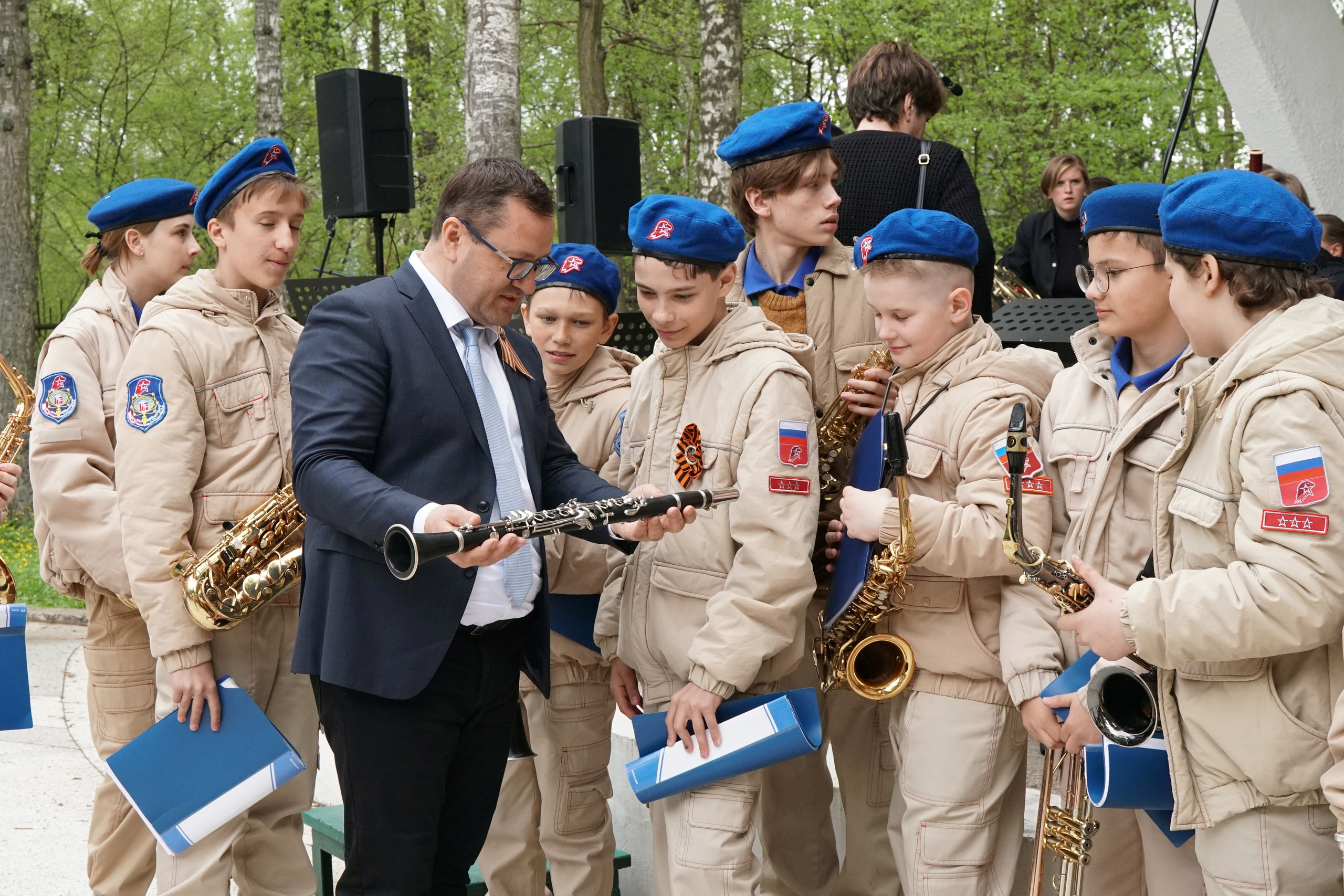 Конкурс оркестров в парке. Фотограф Наталья Погодина в г. Обнинске