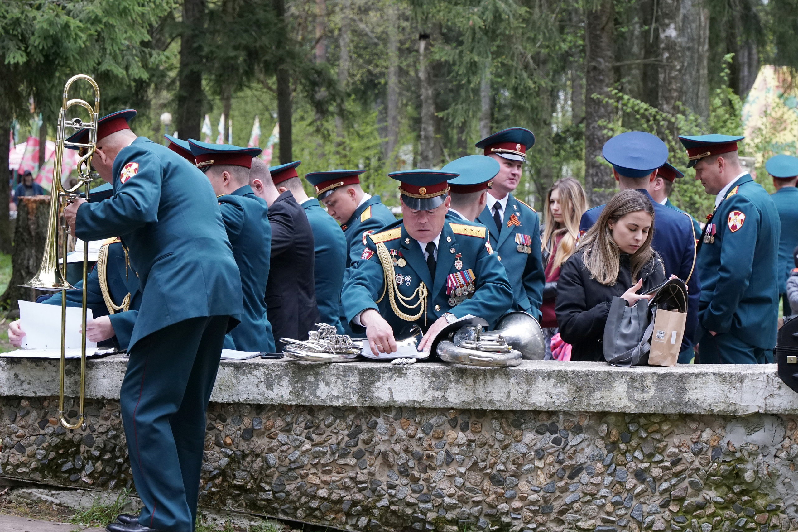Конкурс оркестров в парке. Фотограф Наталья Погодина в г. Обнинске